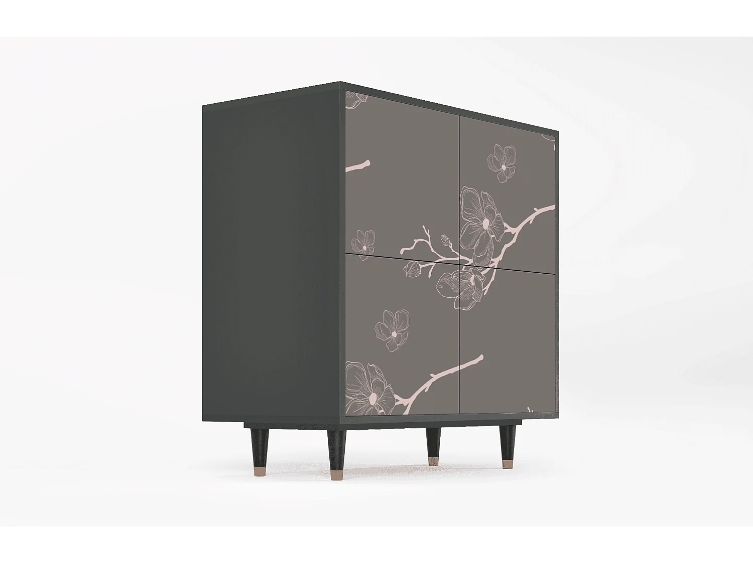 Buffet - 94x96x48 cm - BS3 - Cherry Blossom, Anthracite