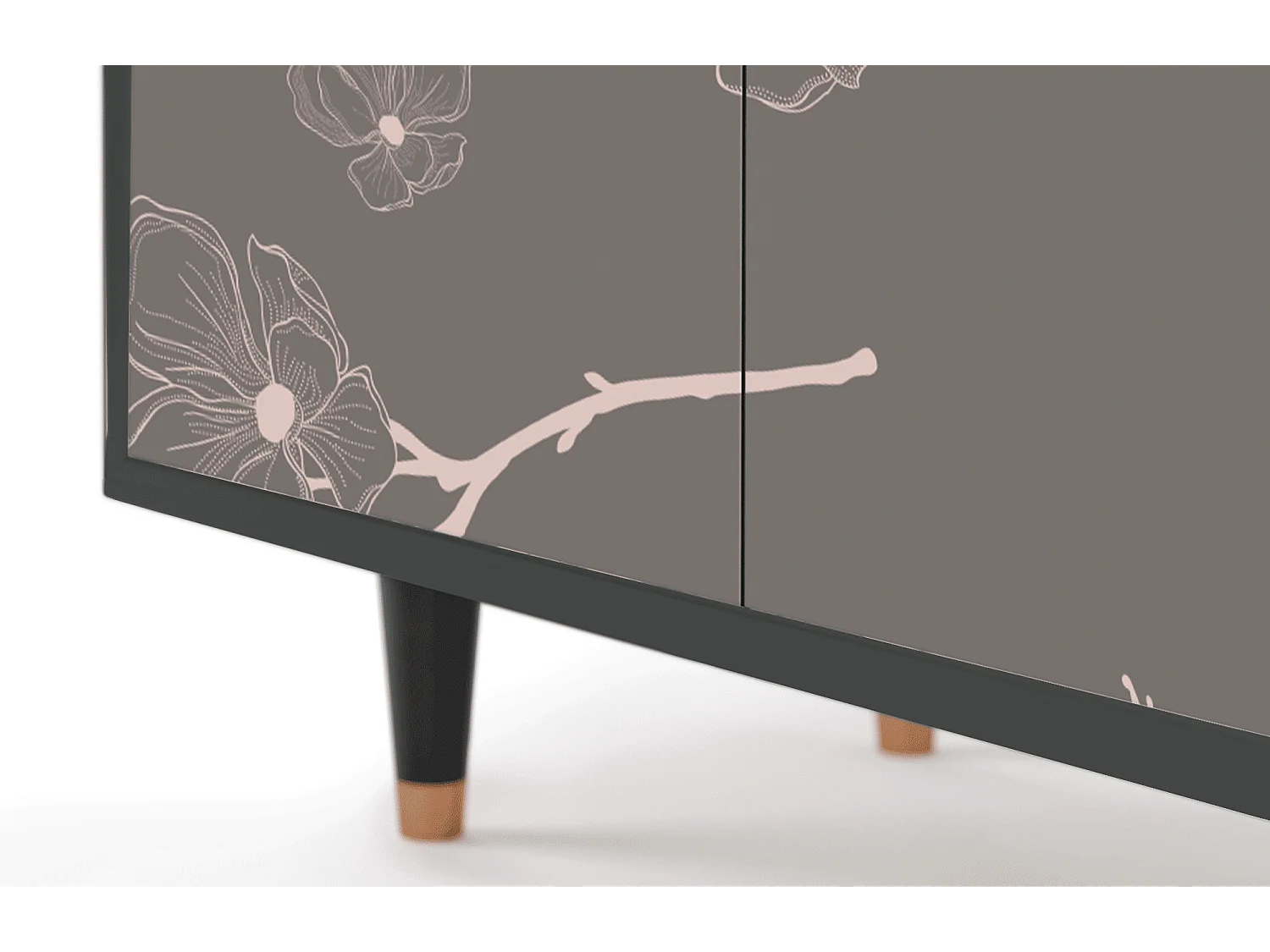 Buffet - 94x96x48 cm - BS3 - Cherry Blossom, Anthracite