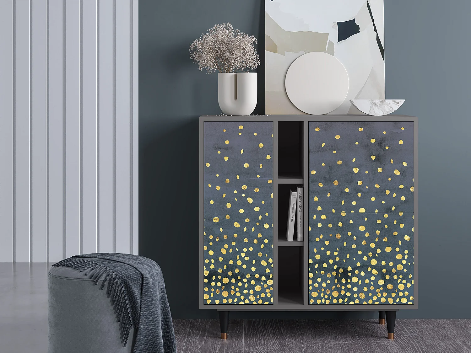 Buffet - 94х96х41 cm - BS5 - Foggy Lights, Gris