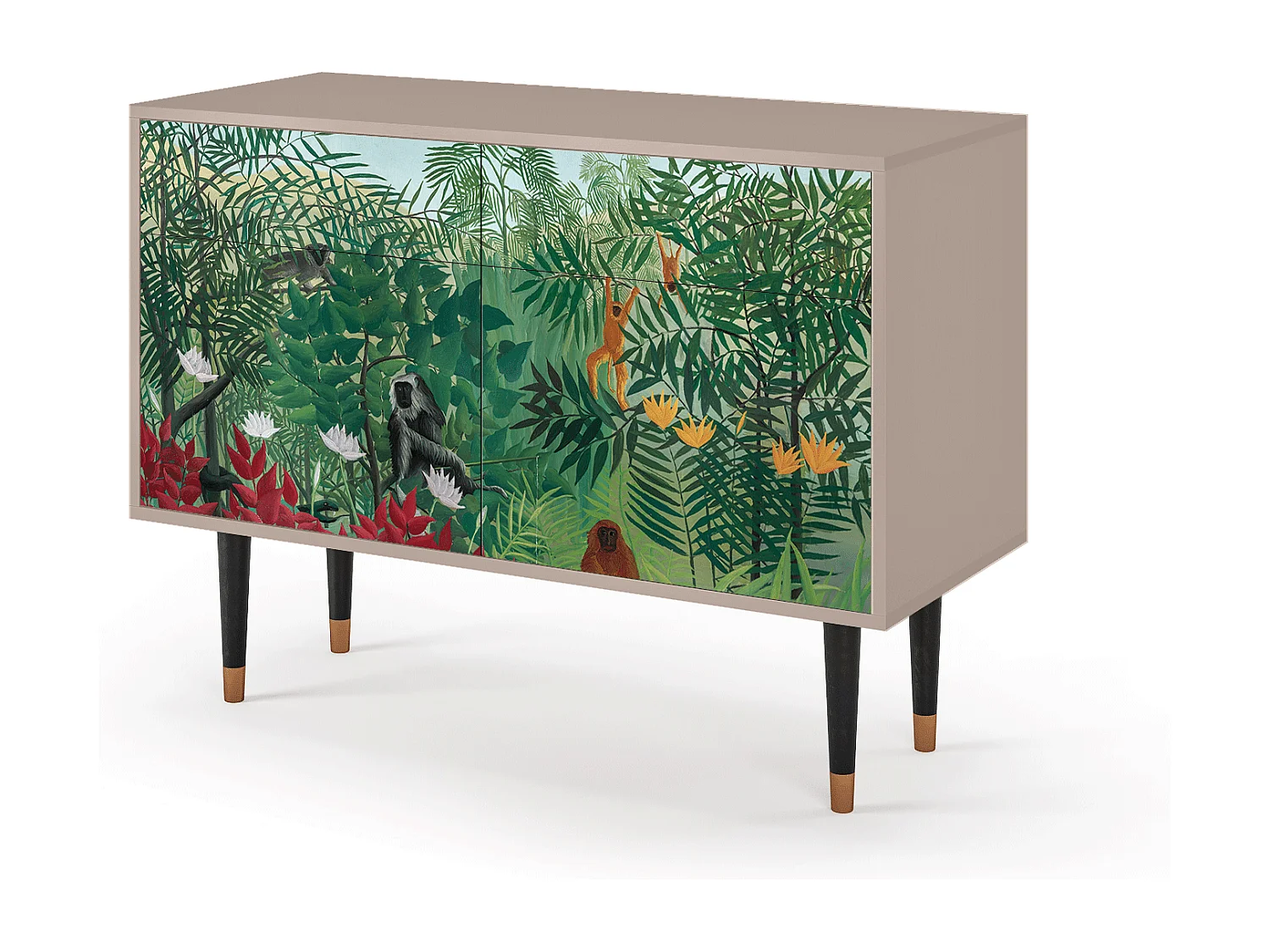 Buffet - 115x85x48 cm - BS4 - Jungles in Paris, Latte