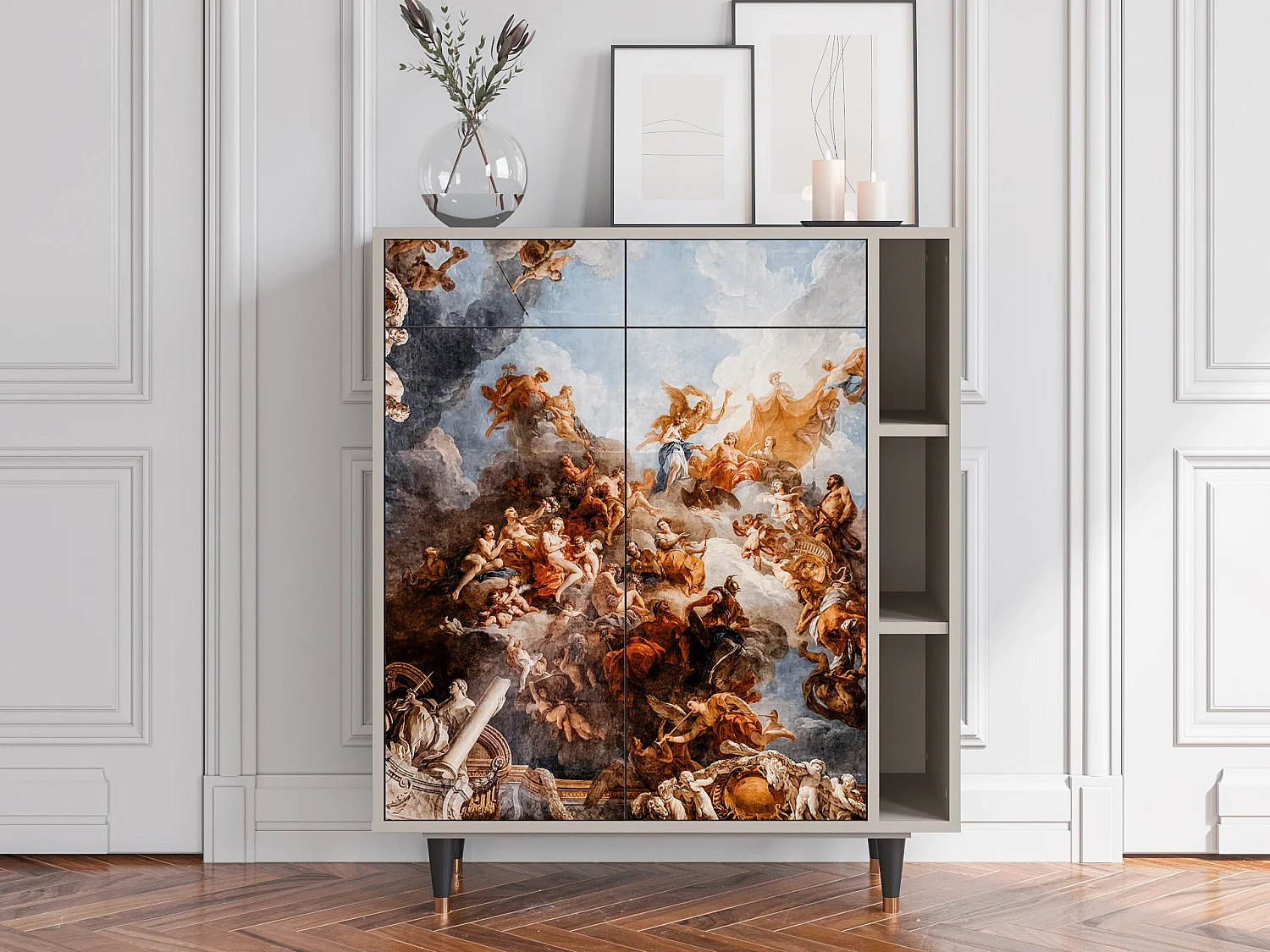 Aparador - 96х110х41 cm - BS6 - Versailles, Areia