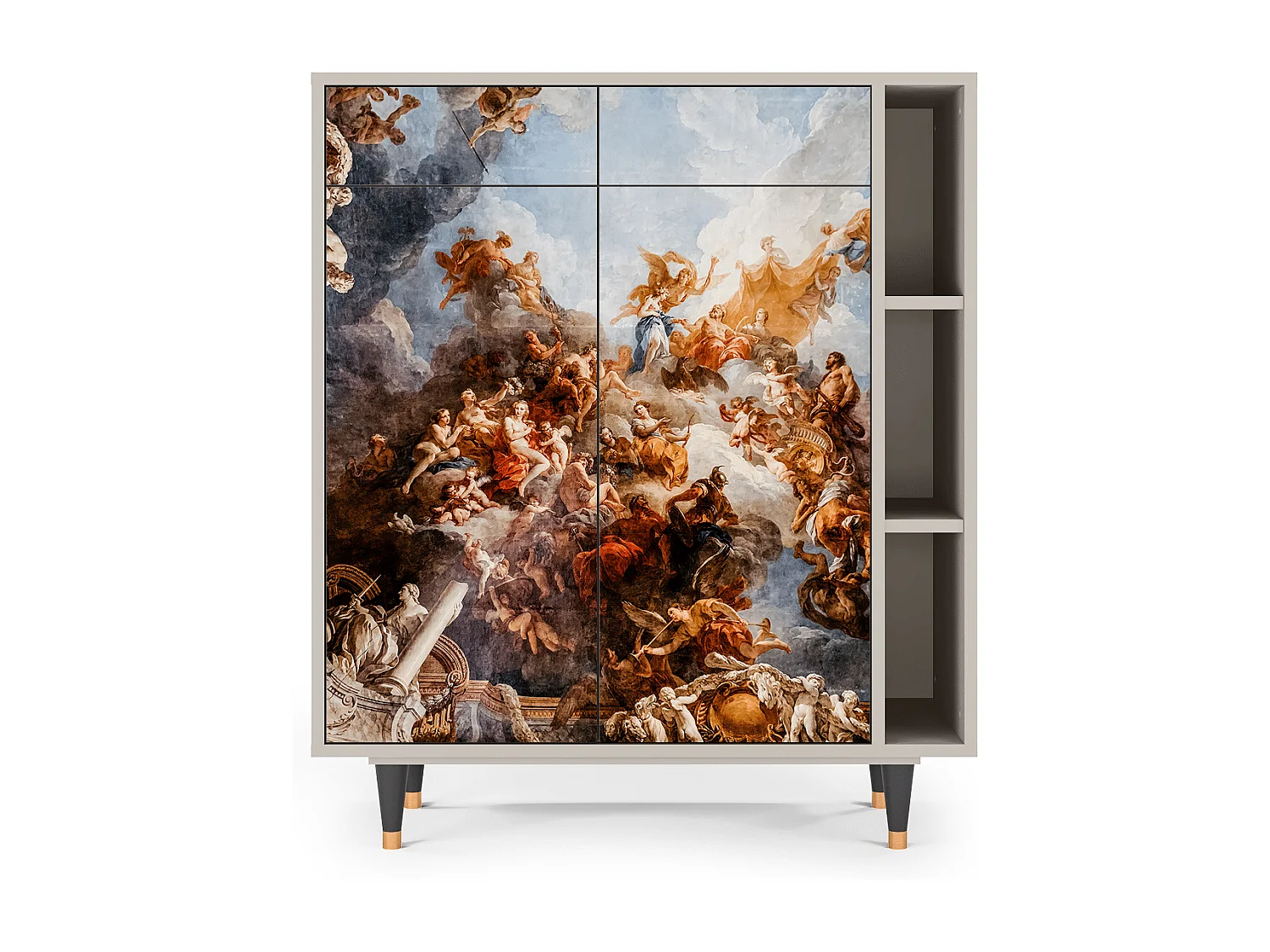 Aparador - 96х110х41 cm - BS6 - Versailles, Areia