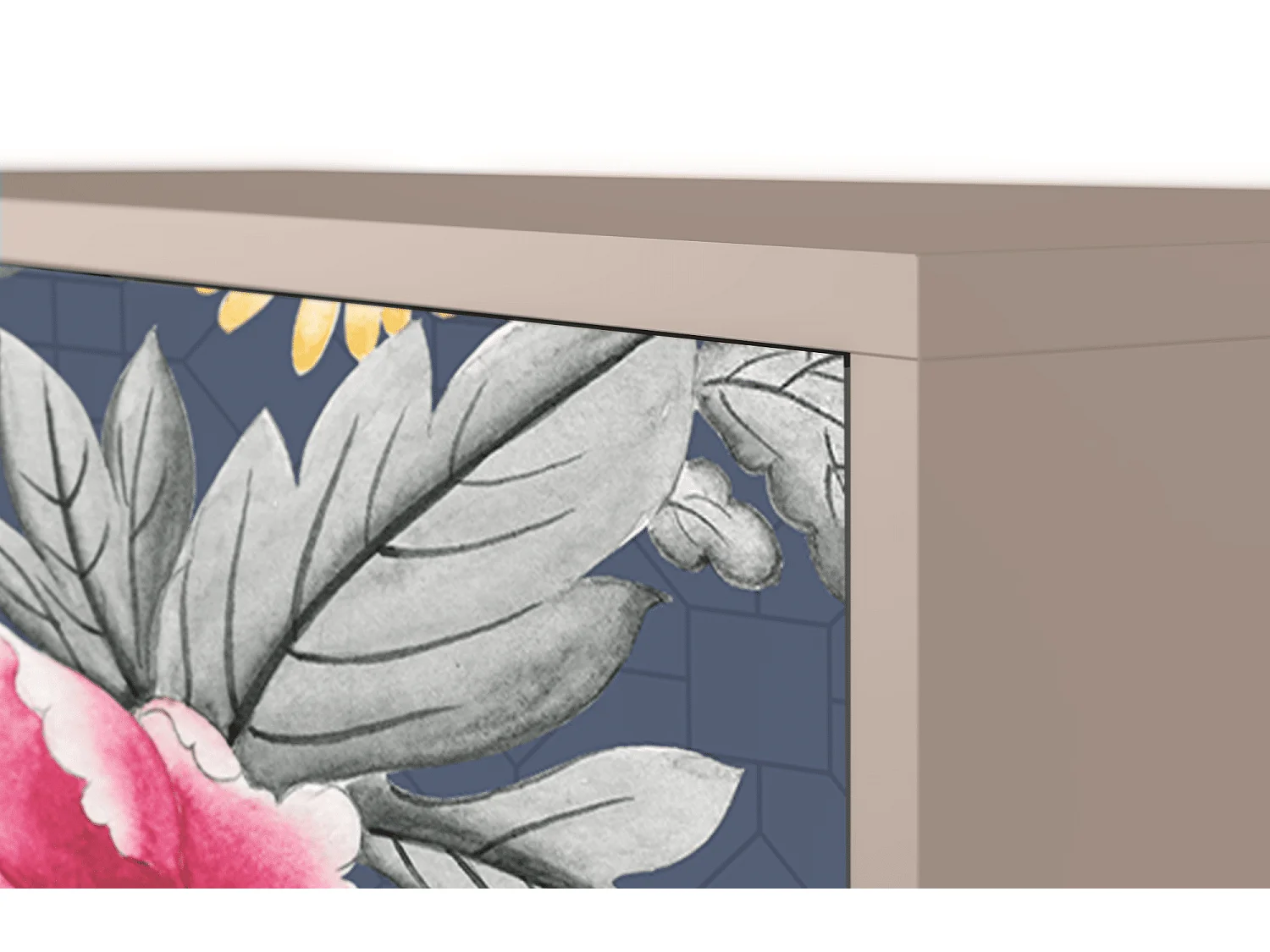 Buffet - 115х84х41 cm - S3 - Dark Flower Bed, Latte