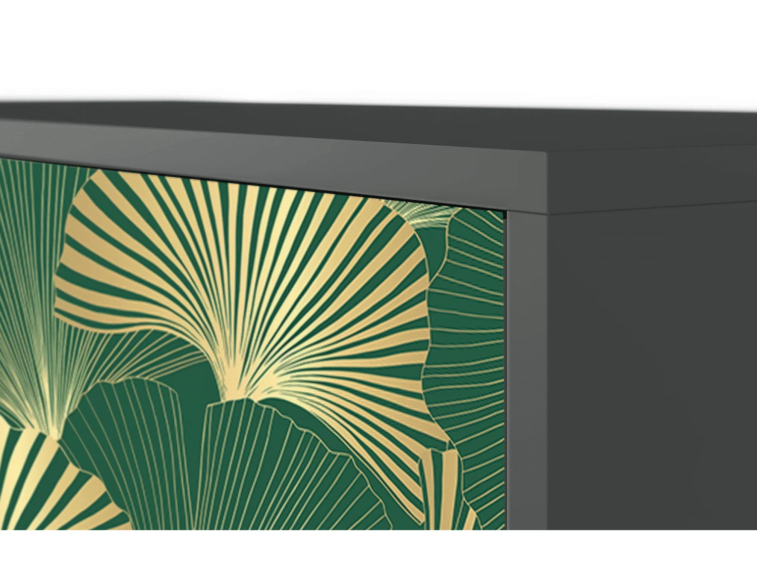 Sideboard - 115х84х41 cm - S3 - Gold Ginkgo, Anthrazit