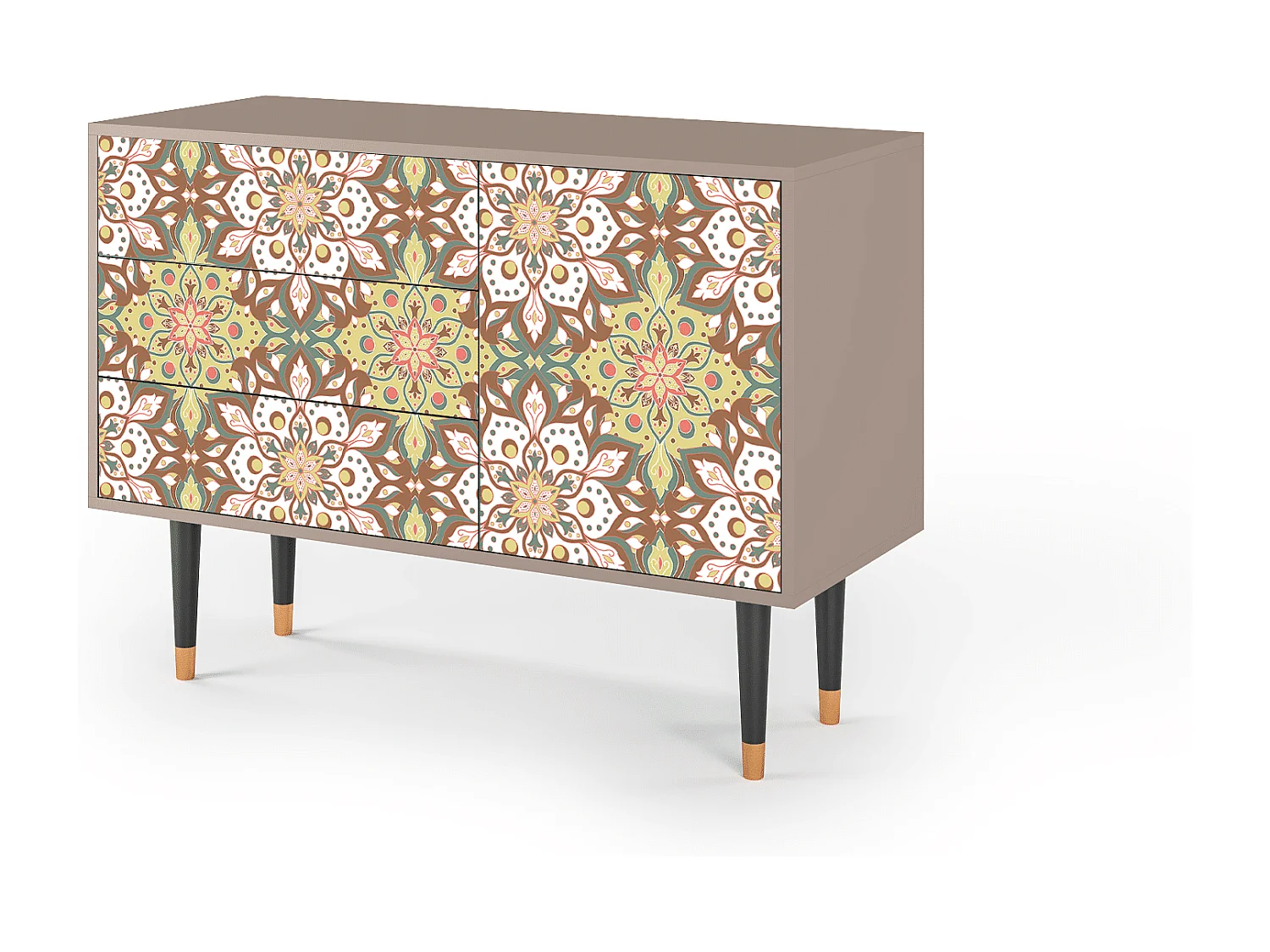 Credenza - 115х84х41 cm - S3 - Chinese Tea, Latte