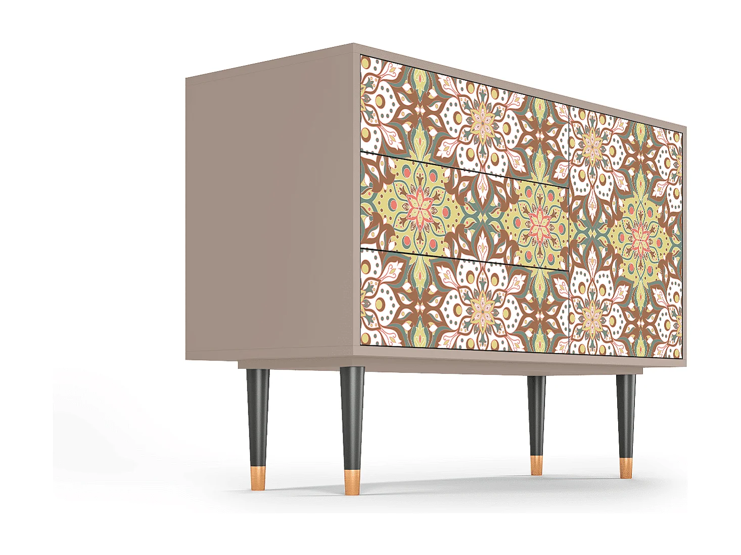 Credenza - 115х84х41 cm - S3 - Chinese Tea, Latte