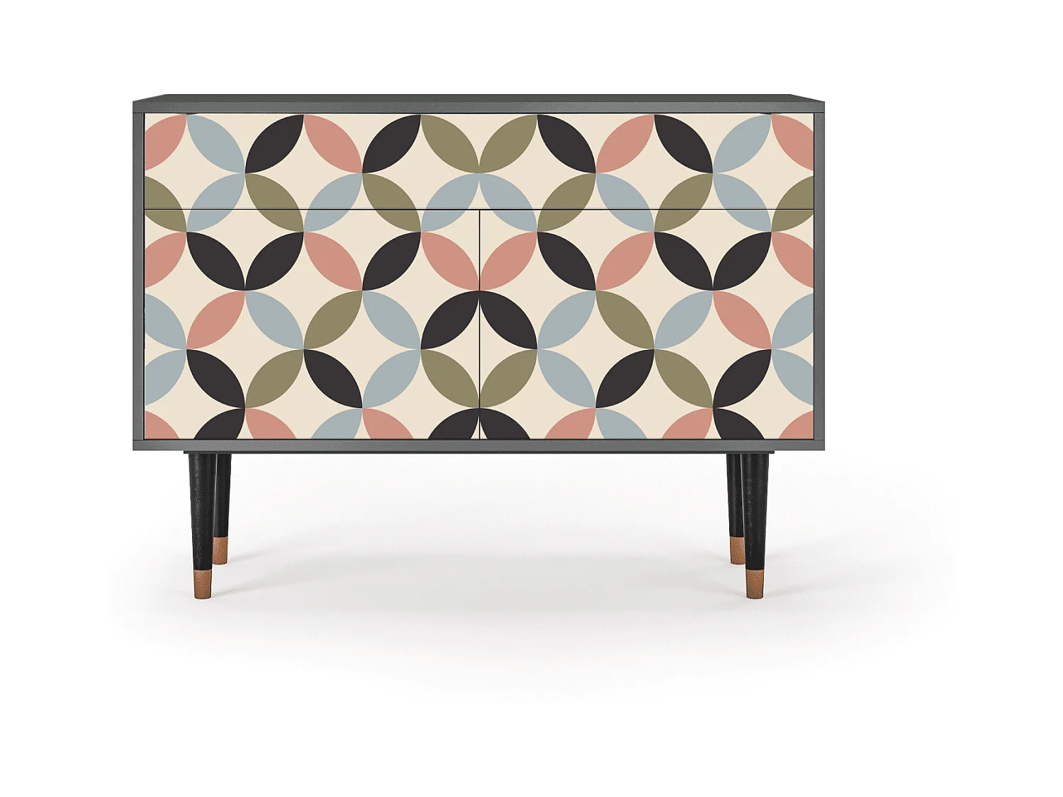 Sideboard - 115x85x48 cm - BS4 - Butterfly Effect, Anthrazit