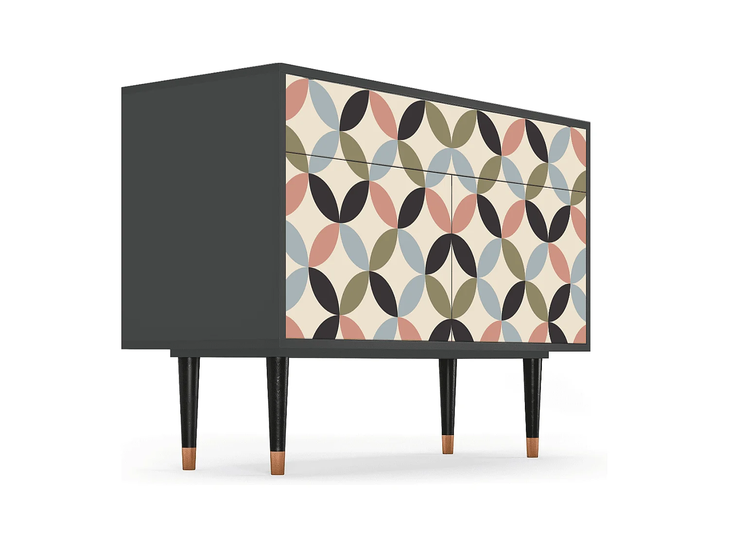 Sideboard - 115x85x48 cm - BS4 - Butterfly Effect, Anthrazit