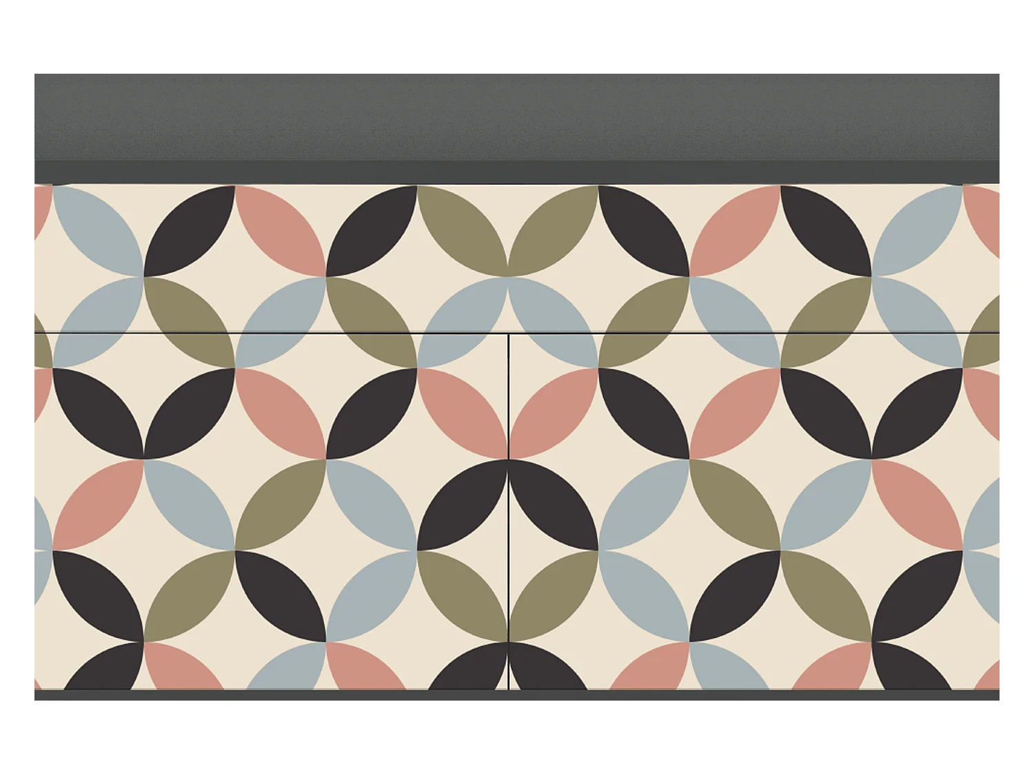 Sideboard - 115x85x48 cm - BS4 - Butterfly Effect, Anthrazit