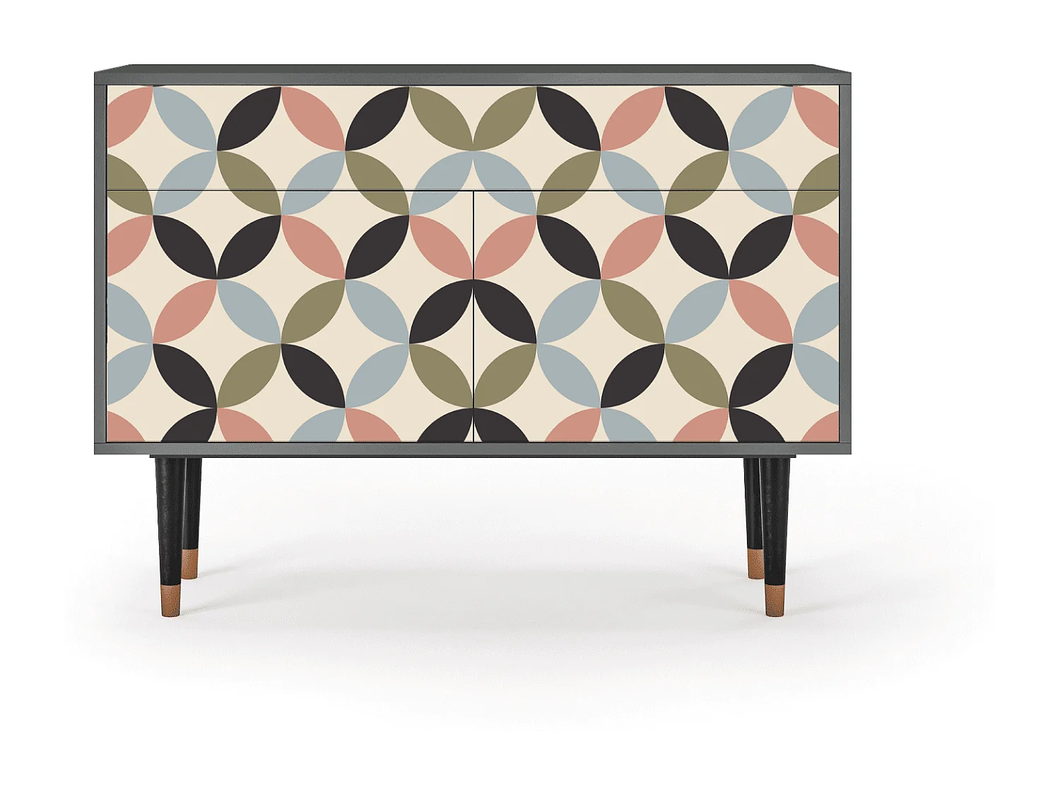 Buffet - 115x85x48 cm - BS4 - Butterfly Effect, Anthracite