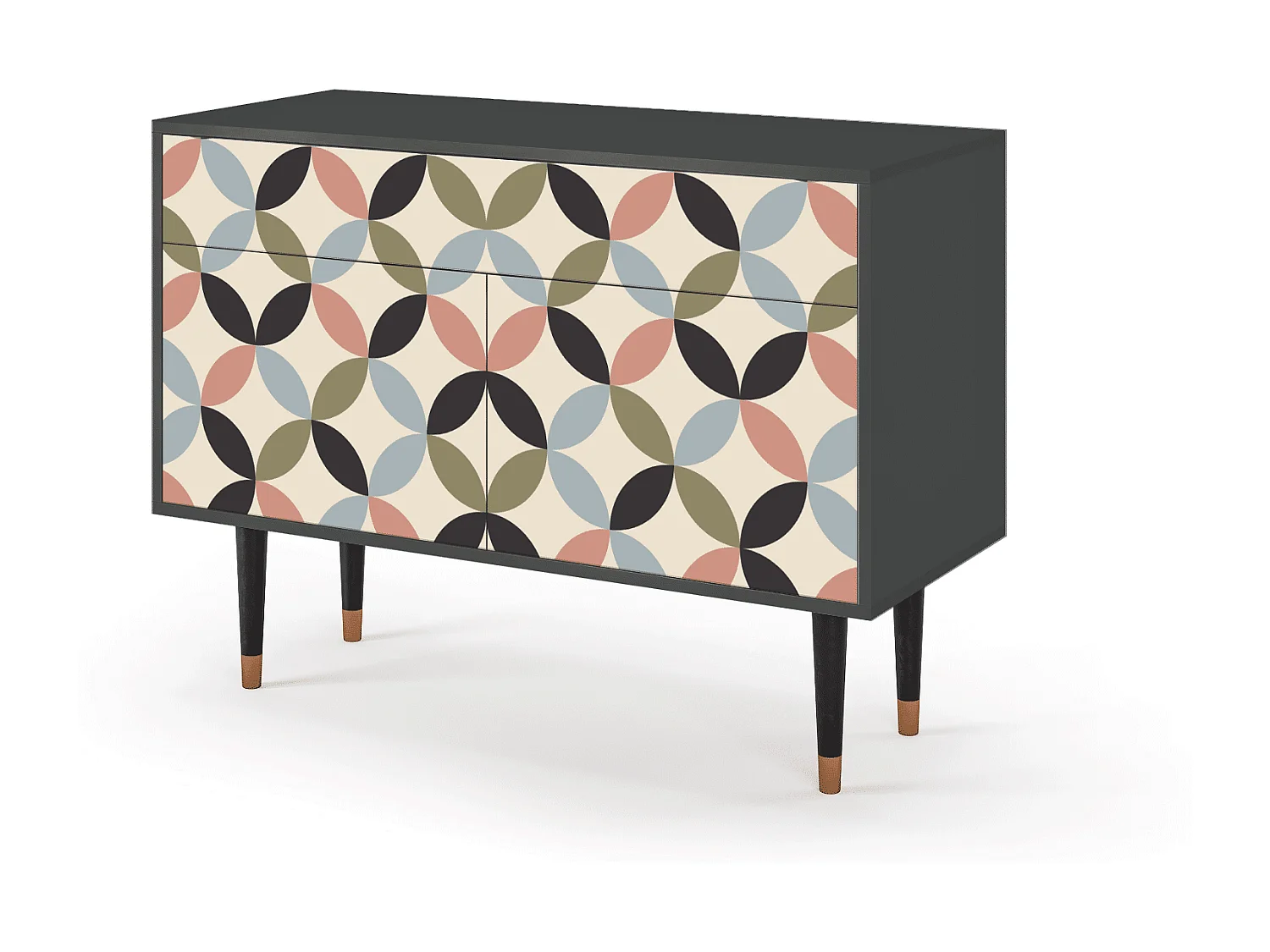 Buffet - 115x85x48 cm - BS4 - Butterfly Effect, Anthracite