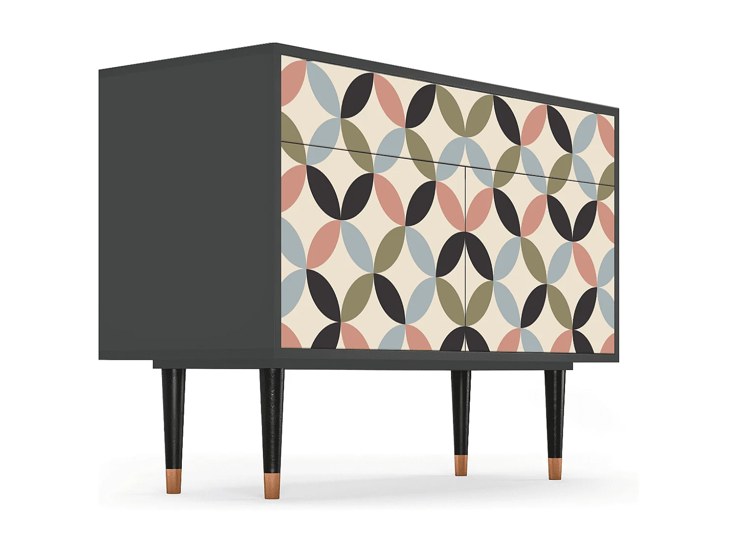 Buffet - 115x85x48 cm - BS4 - Butterfly Effect, Anthracite