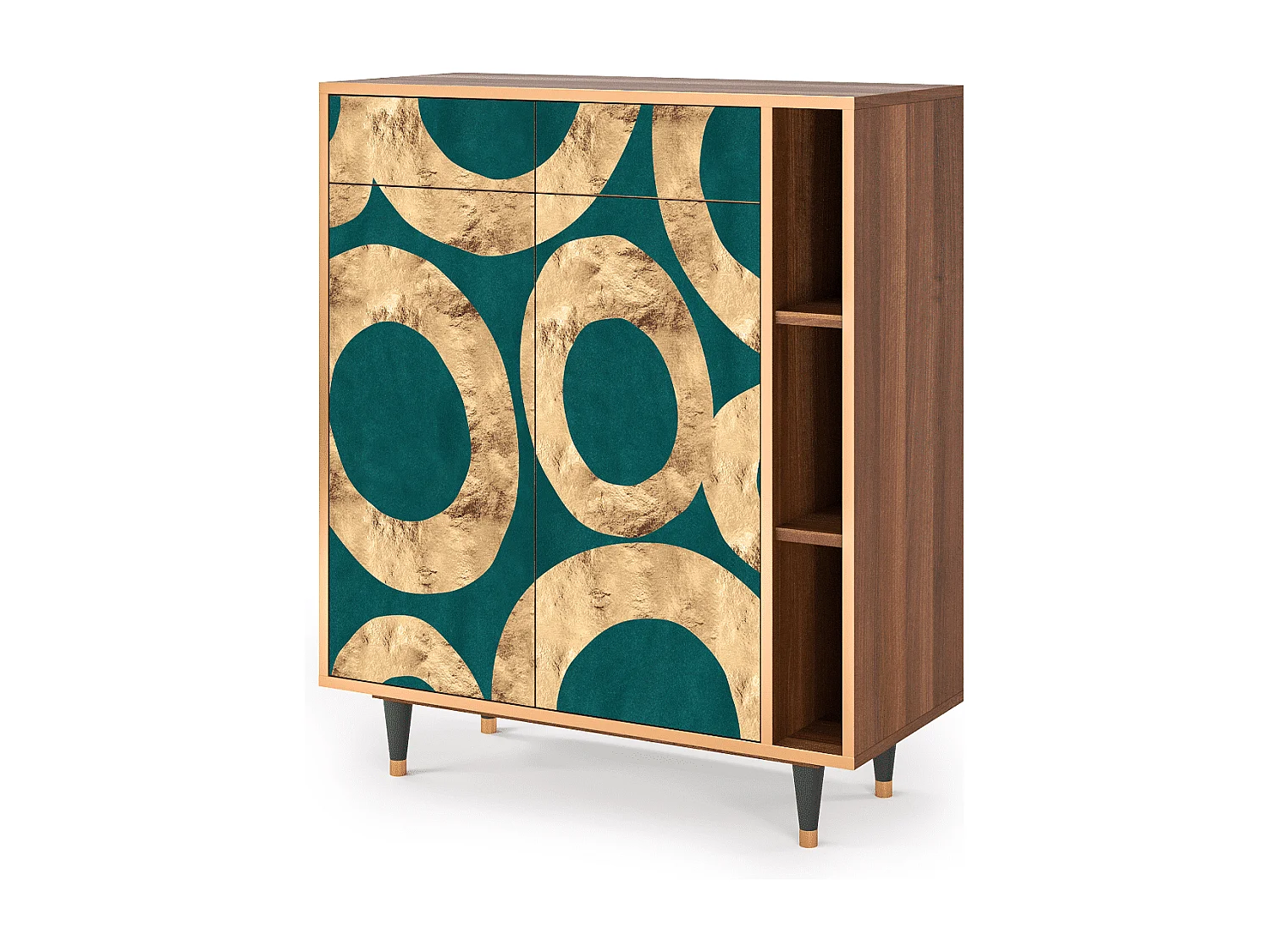 Buffet - 96х110х41 cm - BS6 - Zircon Sphere, Noyer