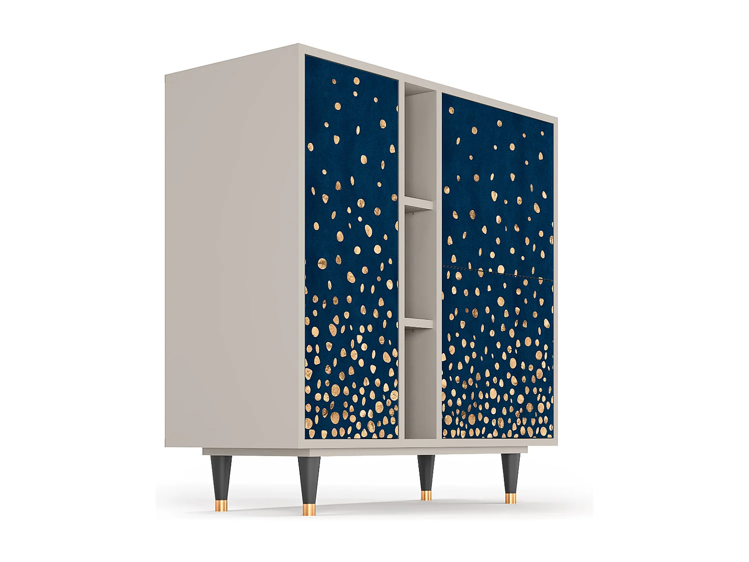 Kredens - 94х96х41 cm - BS5 - Night Skies, Piaskowy