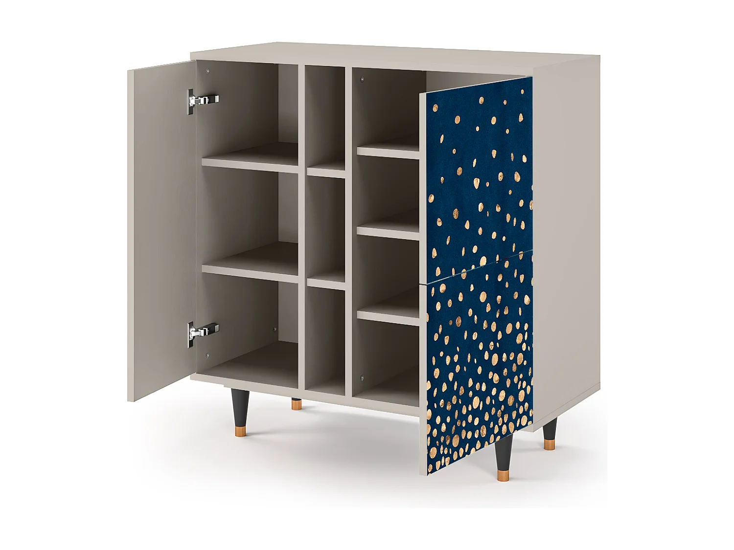 Kredens - 94х96х41 cm - BS5 - Night Skies, Piaskowy