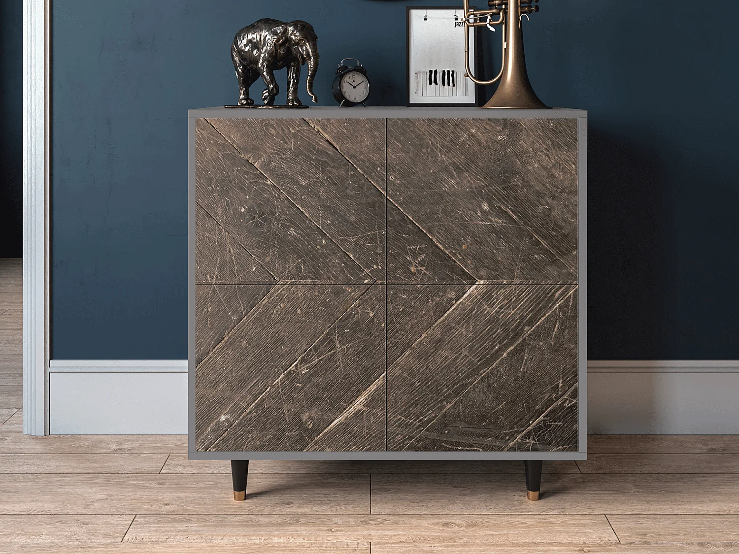 Dressoir - 94x96x48 cm - BS3 - Wise Tree, Grijs