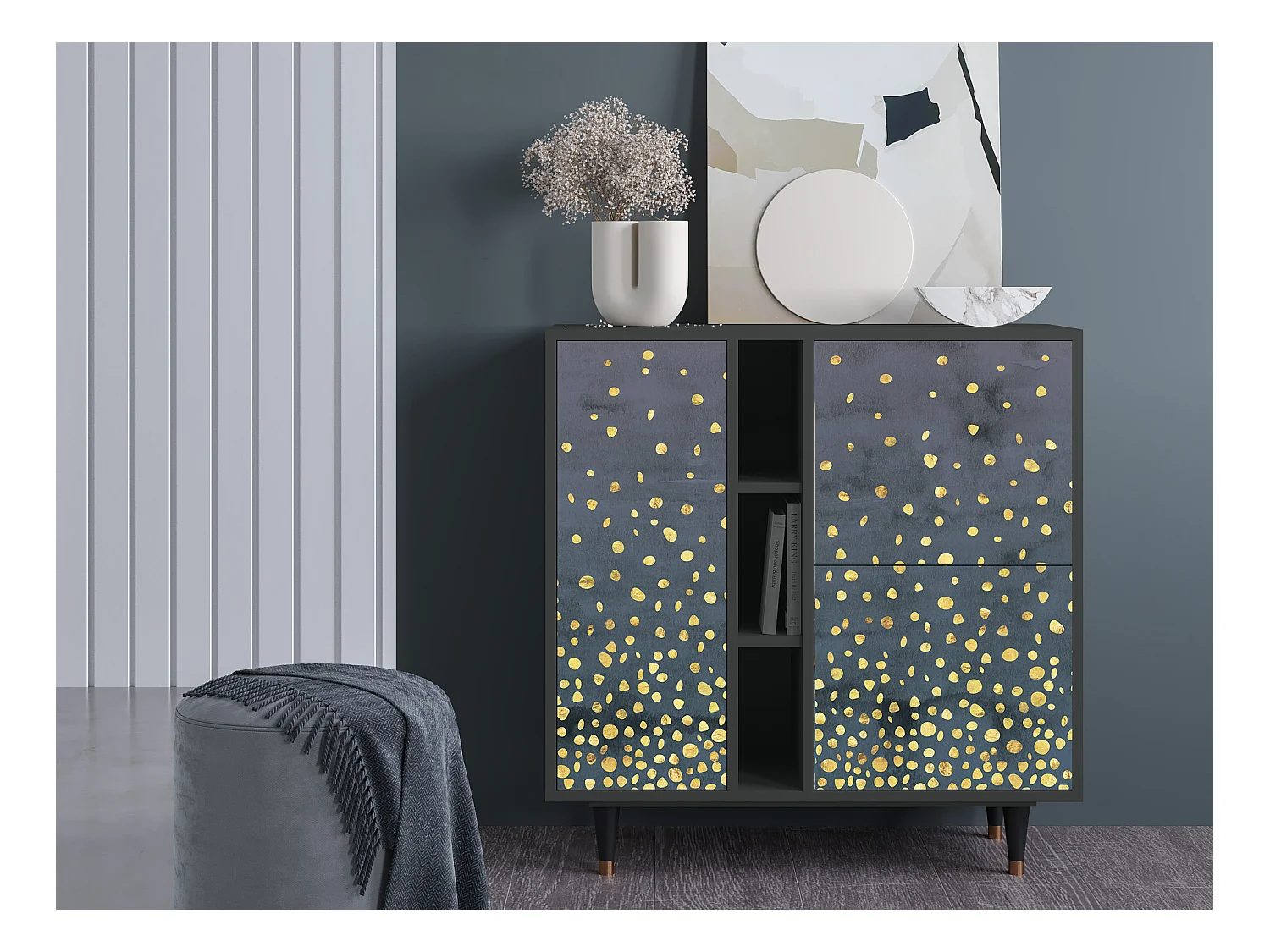 Buffet - 94х96х41 cm - BS5 - Foggy Lights, Anthracite