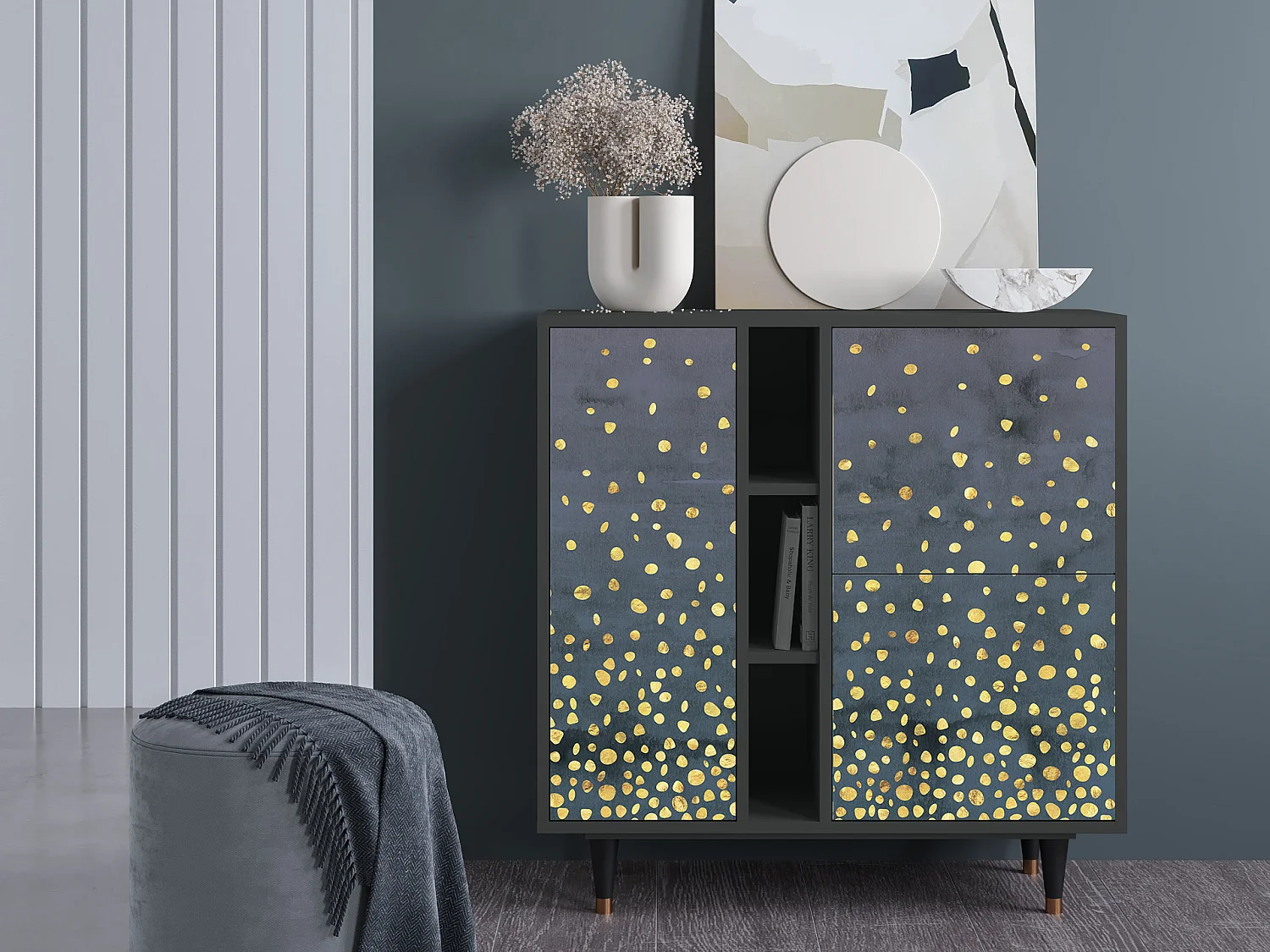 Buffet - 94х96х41 cm - BS5 - Foggy Lights, Anthracite