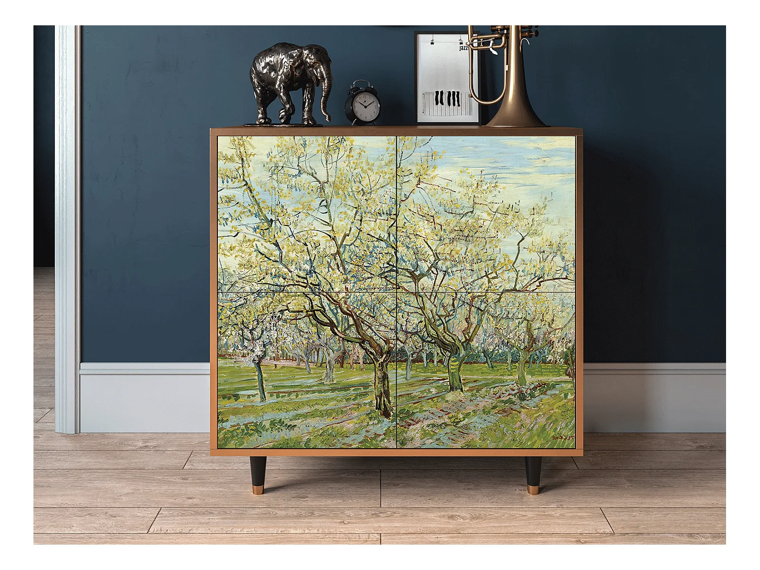 Sideboard - 94x96x48 cm - BS3 - The Weiß Orchard, Walnuss