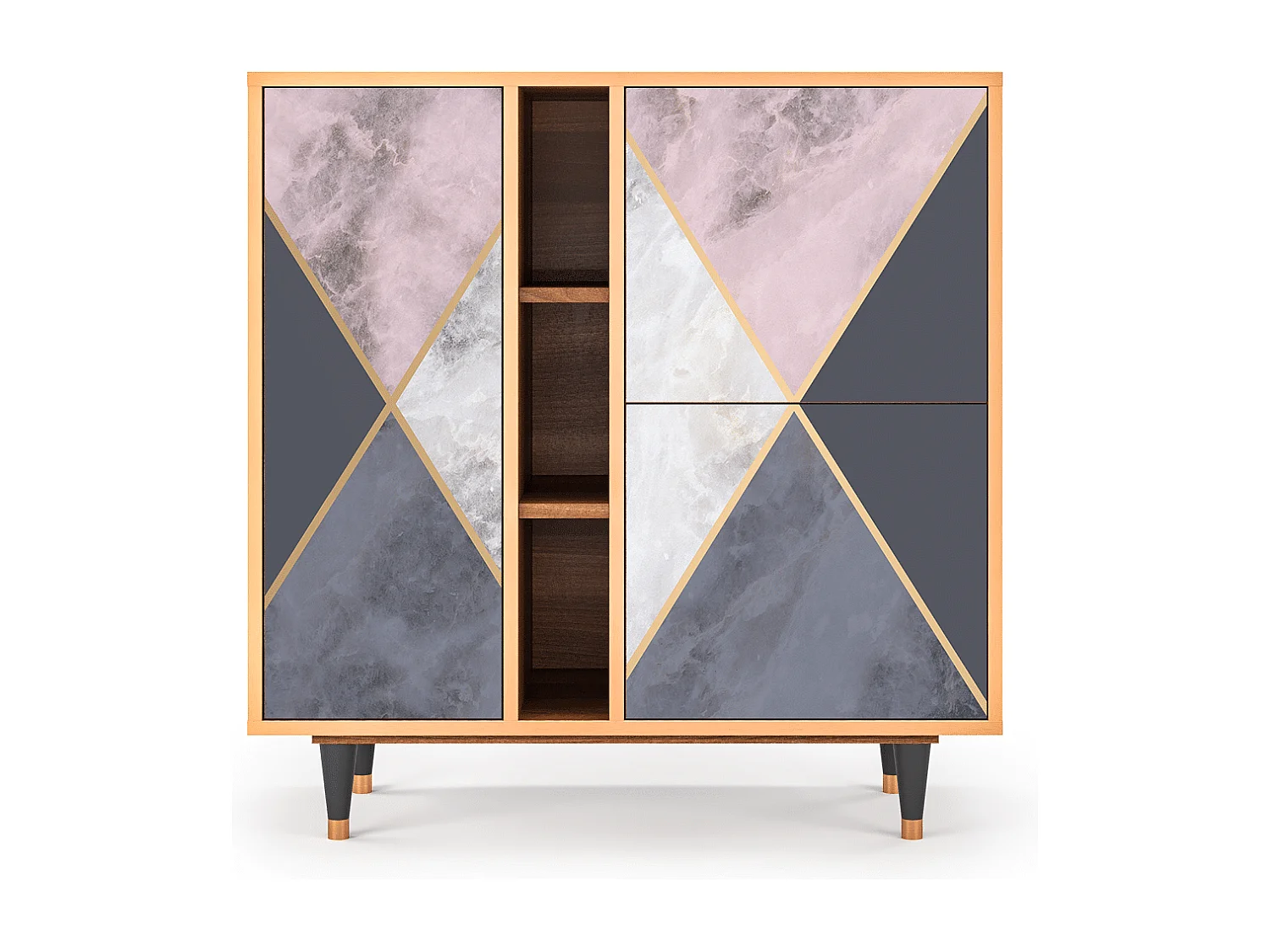 Buffet - 94х96х41 cm - BS5 - Ideal Harmony, Noyer