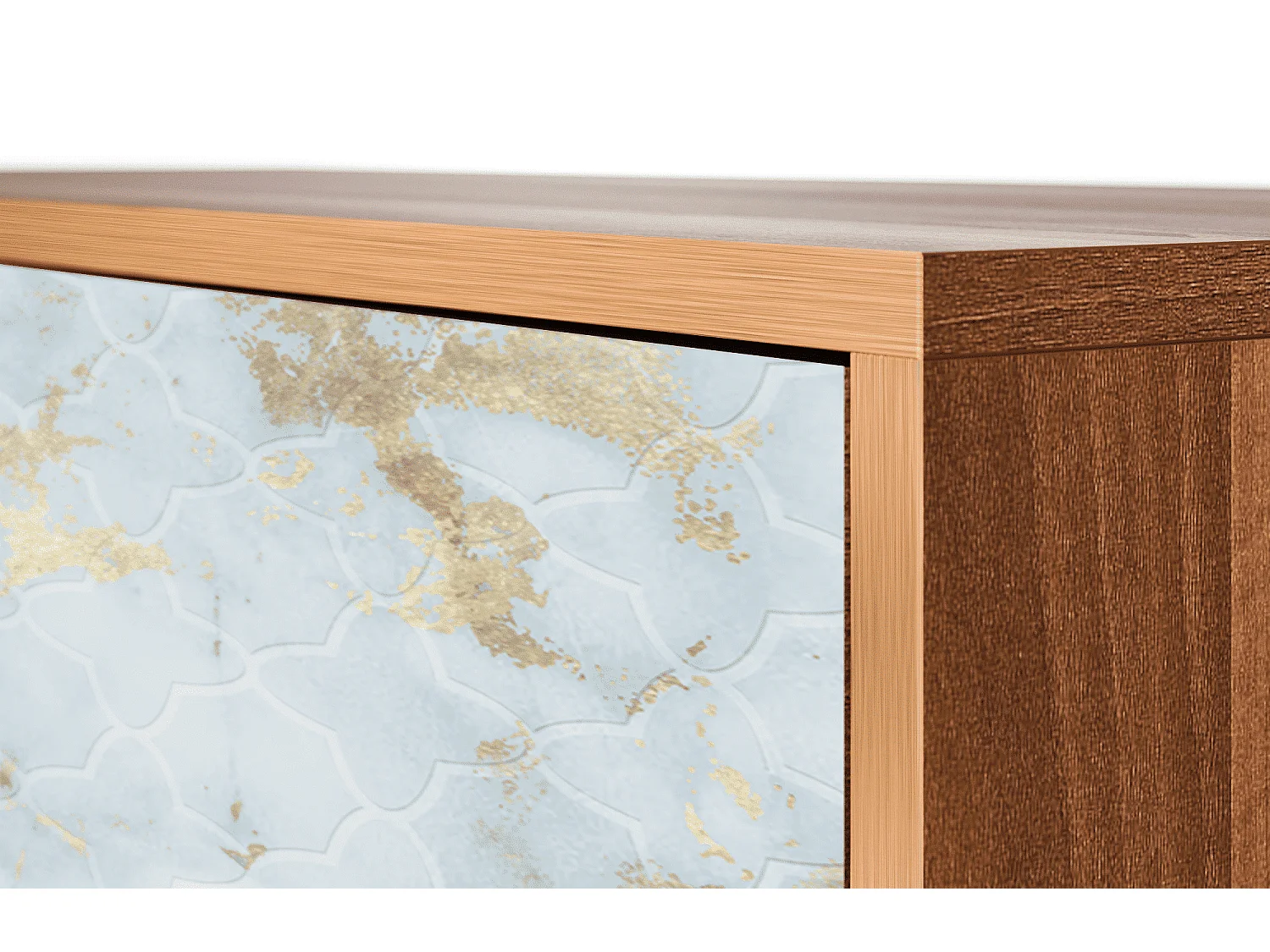 Buffet - 115х84х41 cm - S3 - Golden Waves, Noyer