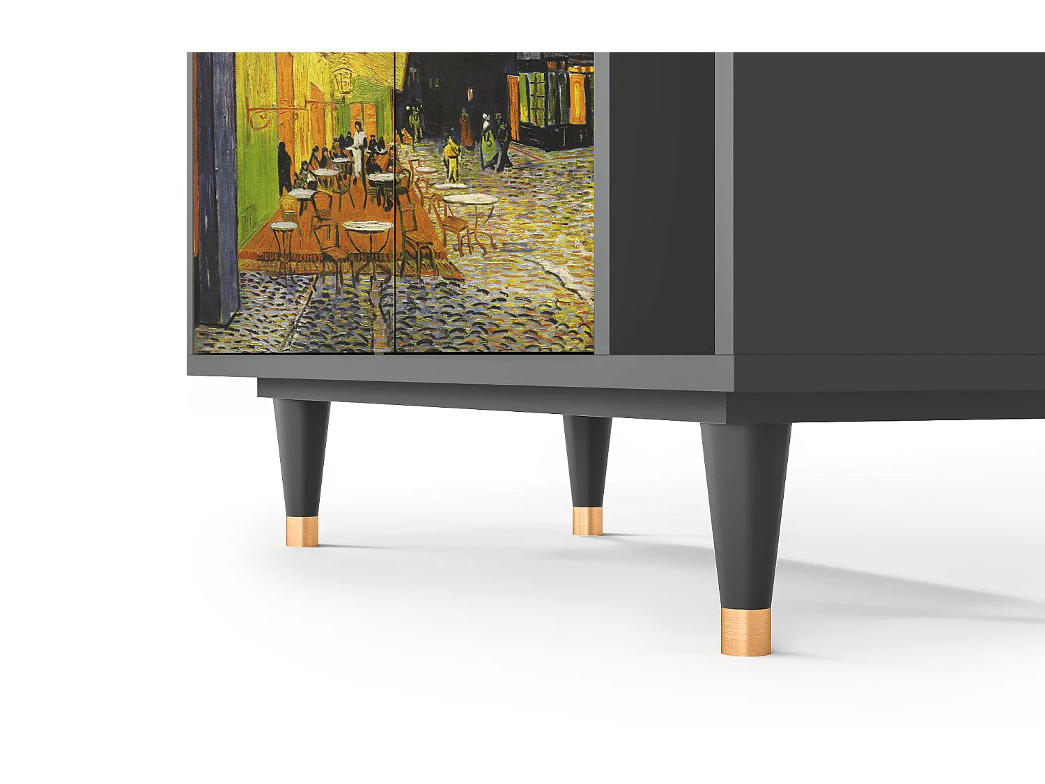 Credenza - 96х110х41 cm - BS6 - Café Terrace at Night, Antracite