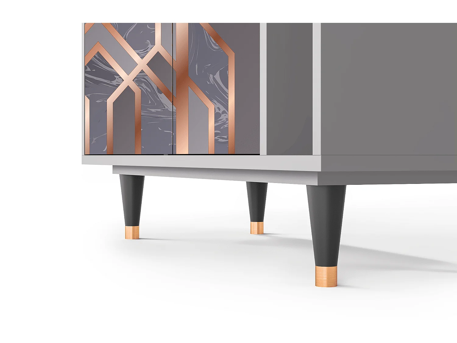 Buffet - 96х110х41 cm - BS6 - Taupe Anatomy, Gris