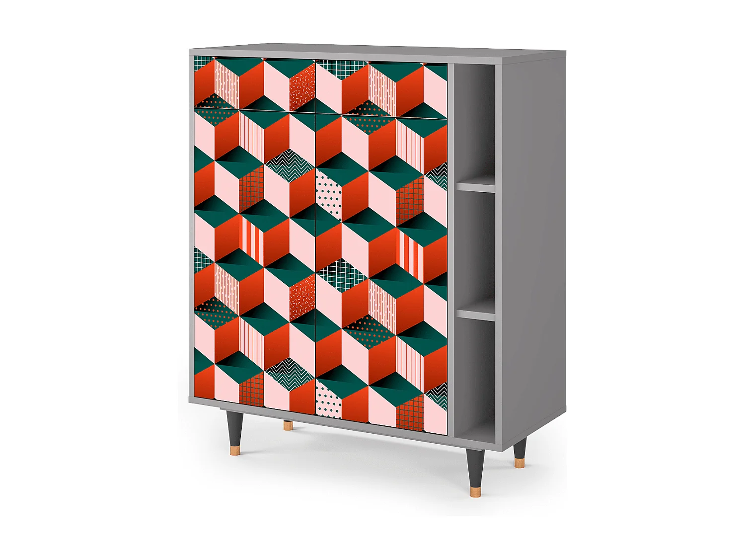 Credenza - 96х110х41 cm - BS6 - Pepsi-Cola, Grigio