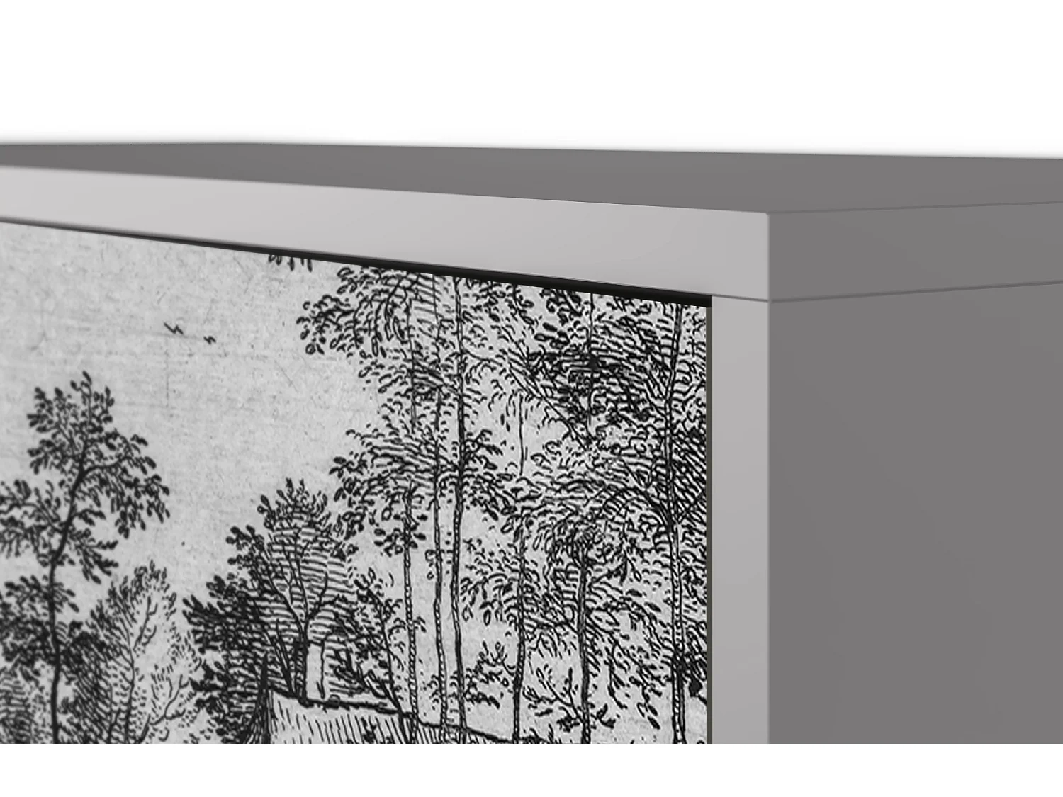 Buffet - 115х84х41 cm - S3 - Village Road, Gris