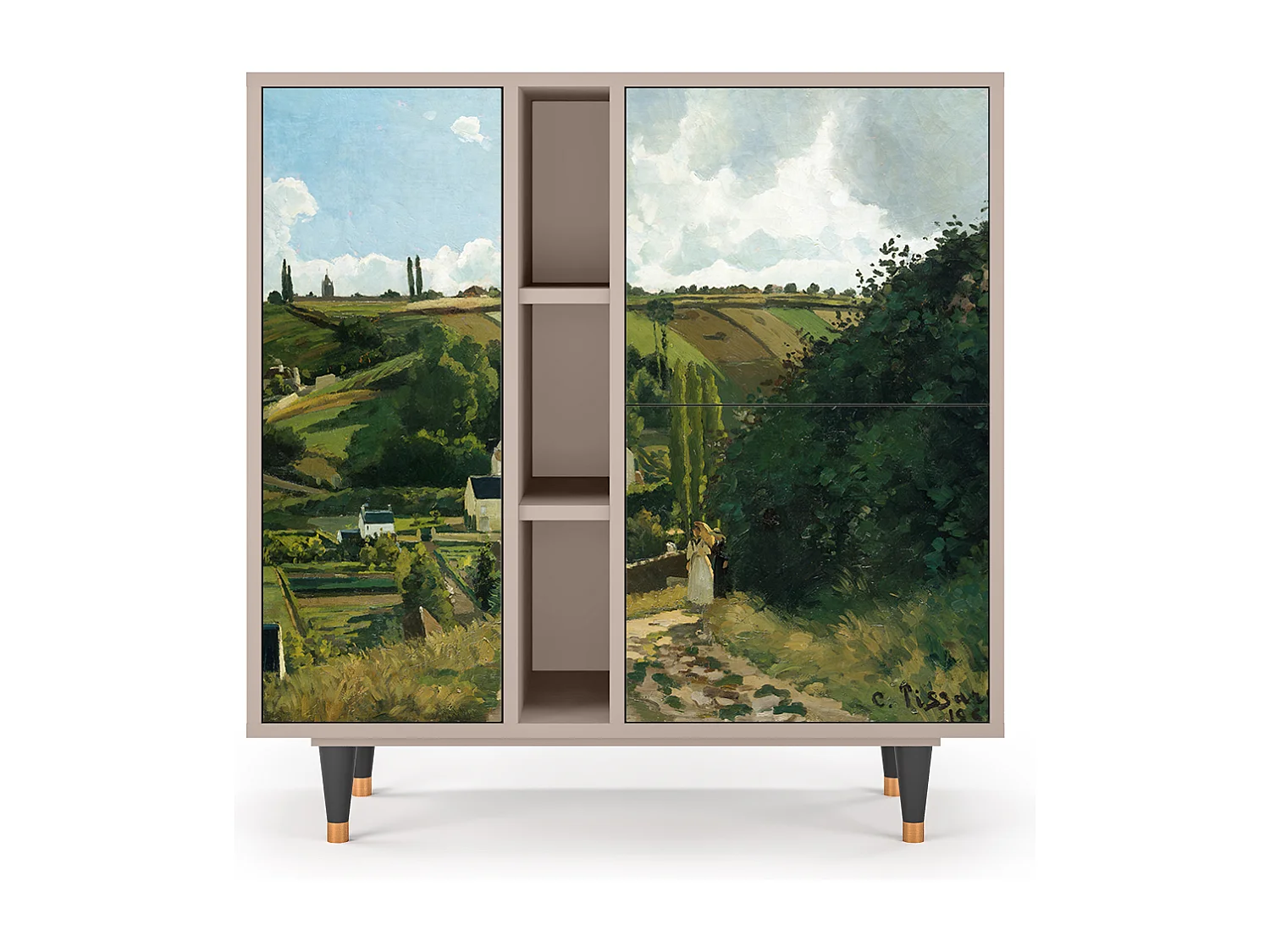 Dressoir - 94х96х41 cm - BS5 - Jalais Hill by Pissarro, Latte