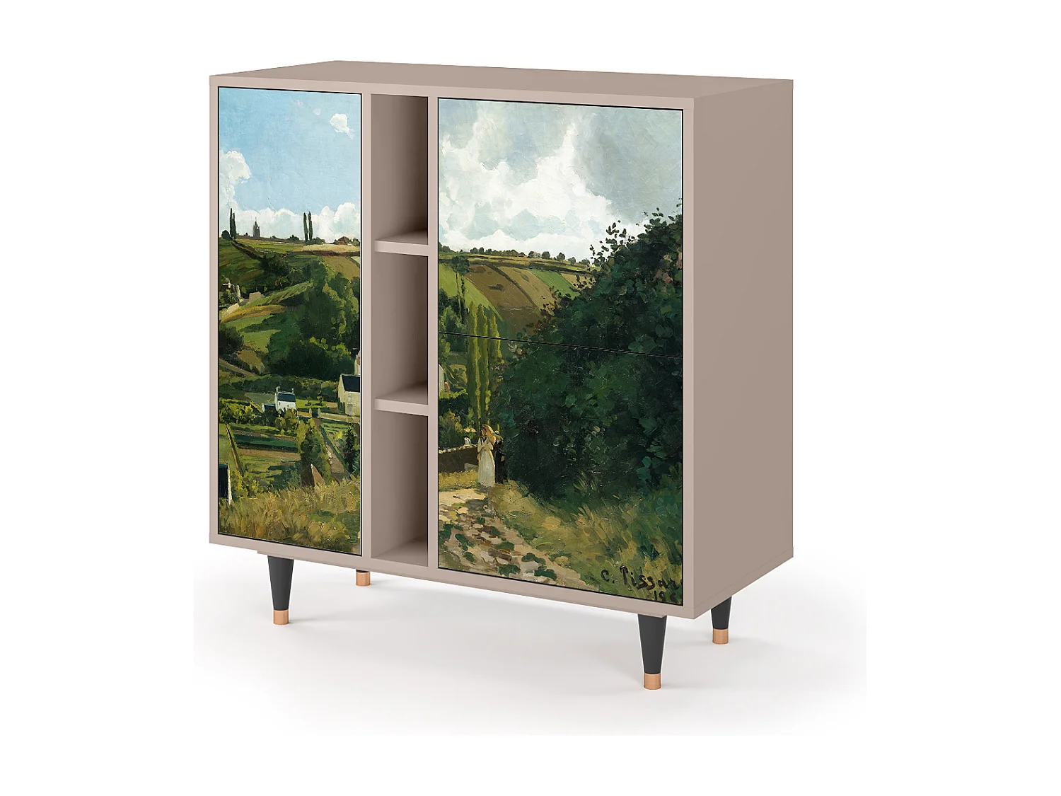 Dressoir - 94х96х41 cm - BS5 - Jalais Hill by Pissarro, Latte