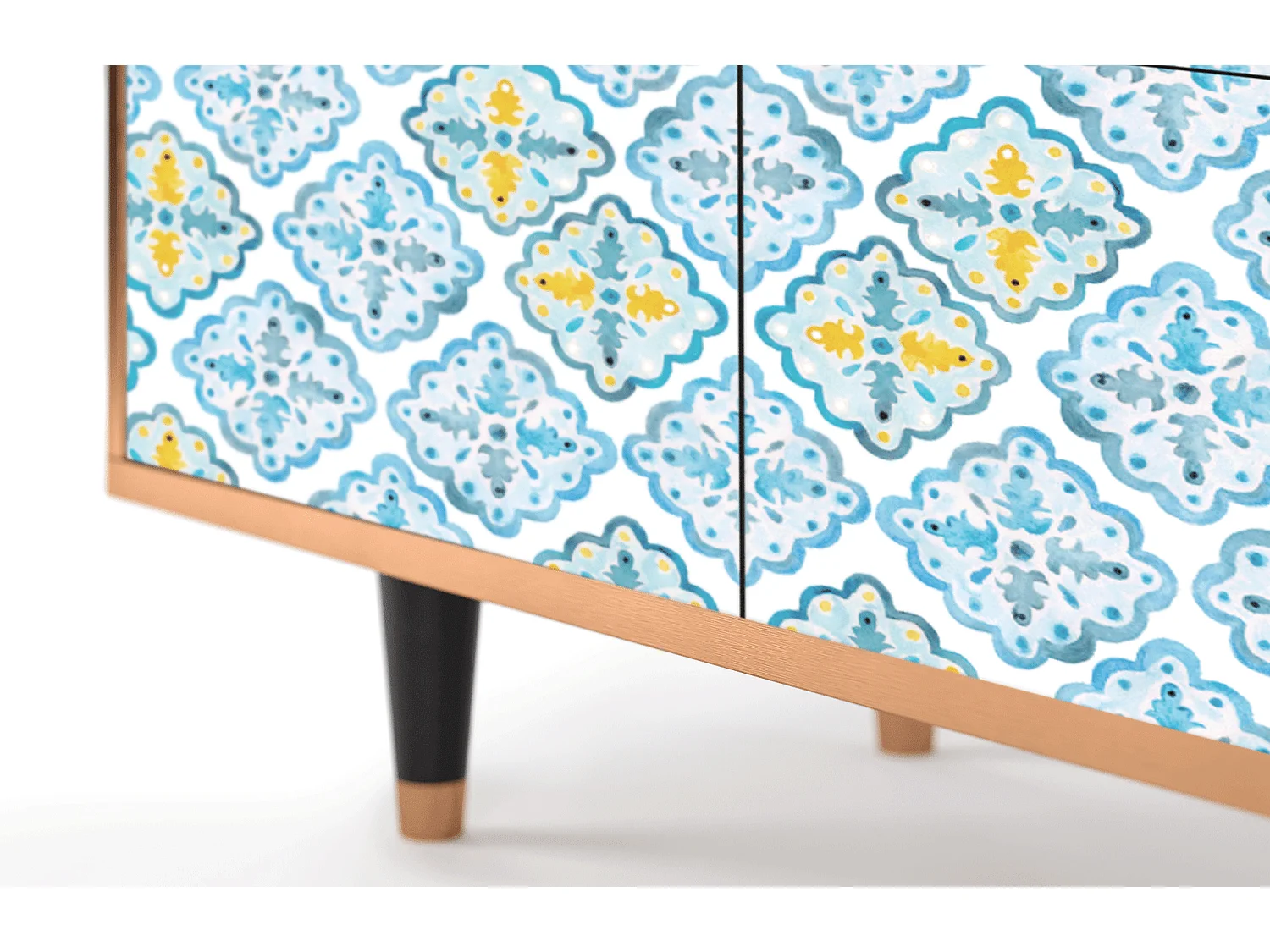 Buffet - 94x96x48 cm - BS3 - Portugese tiles, Noyer