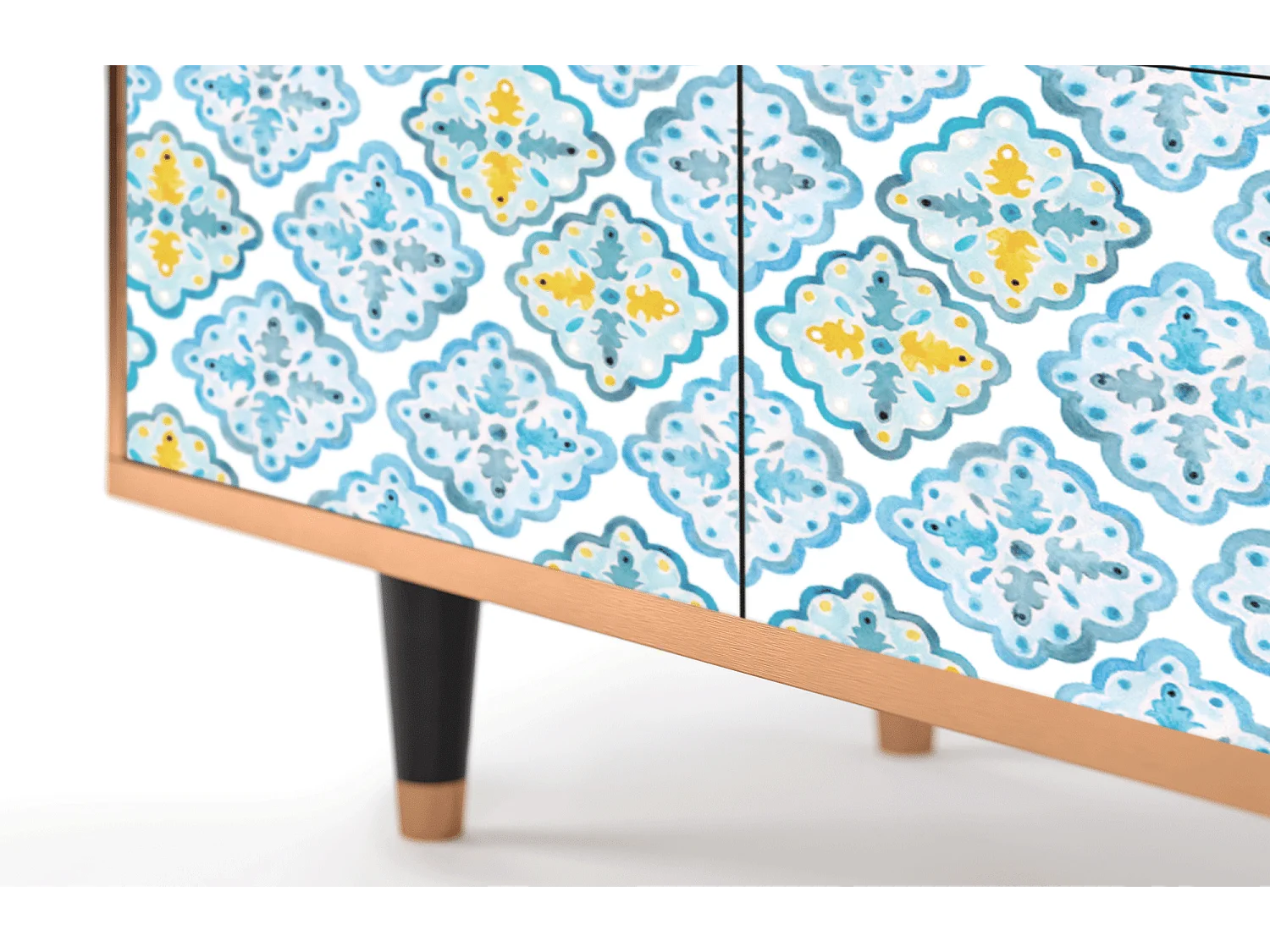 Buffet - 94x96x48 cm - BS3 - Portugese tiles, Noyer