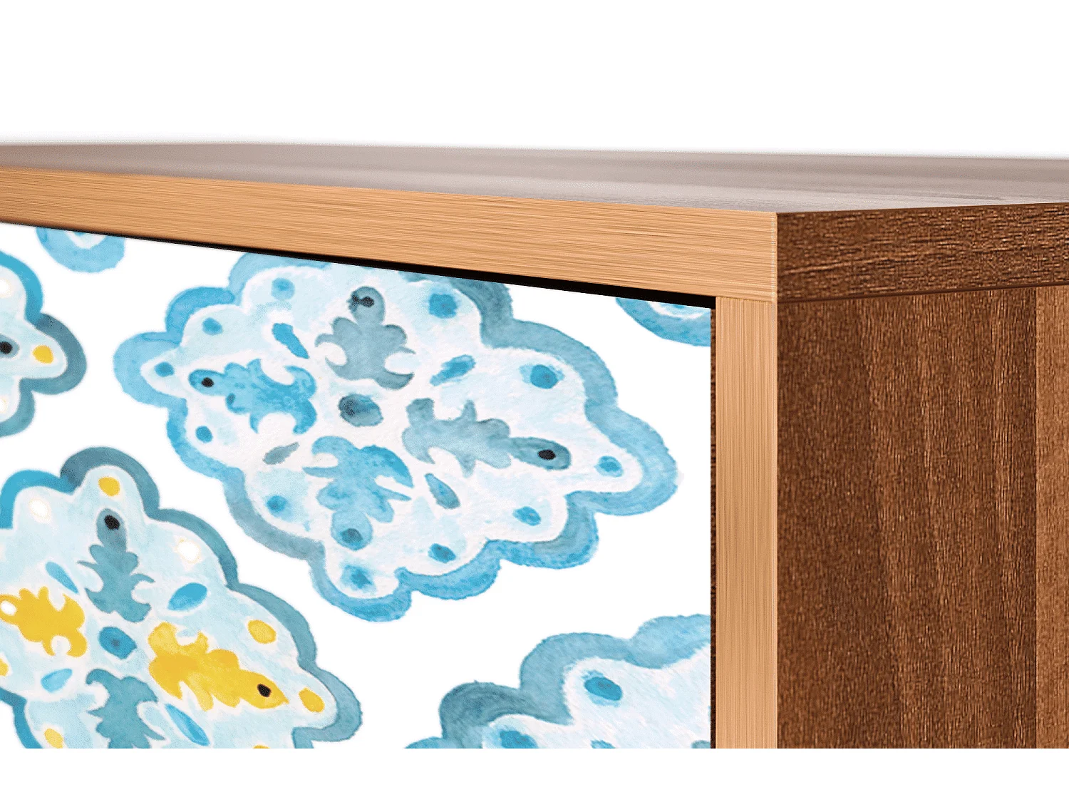 Dressoir - 115х84х41 cm - S3 - Portugese tiles, Walnoot