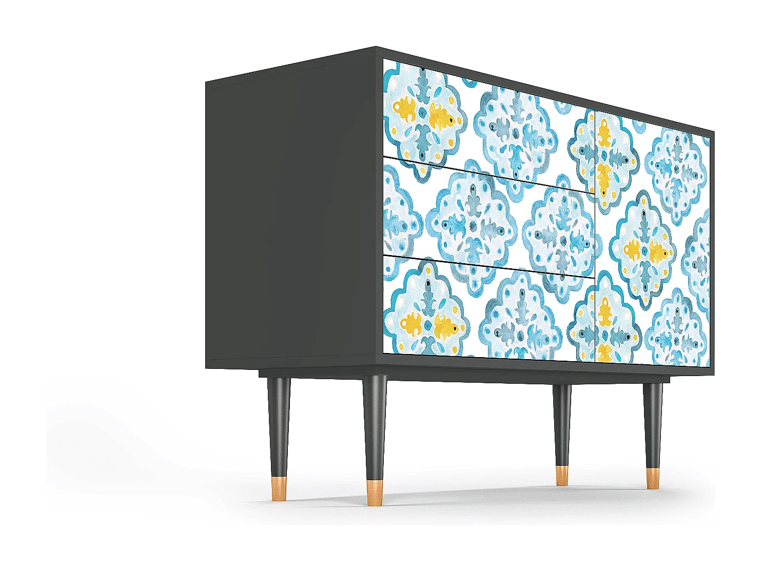 Buffet - 115х84х41 cm - S3 - Portugese tiles, Anthracite