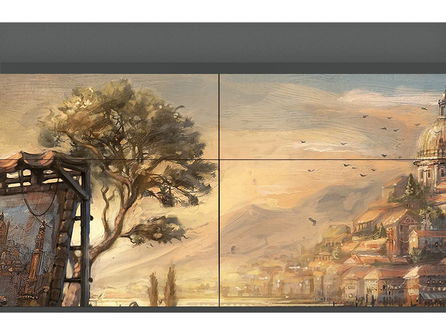 Sideboard - 115x85x48 cm - BS4 - Venice, Anthrazit