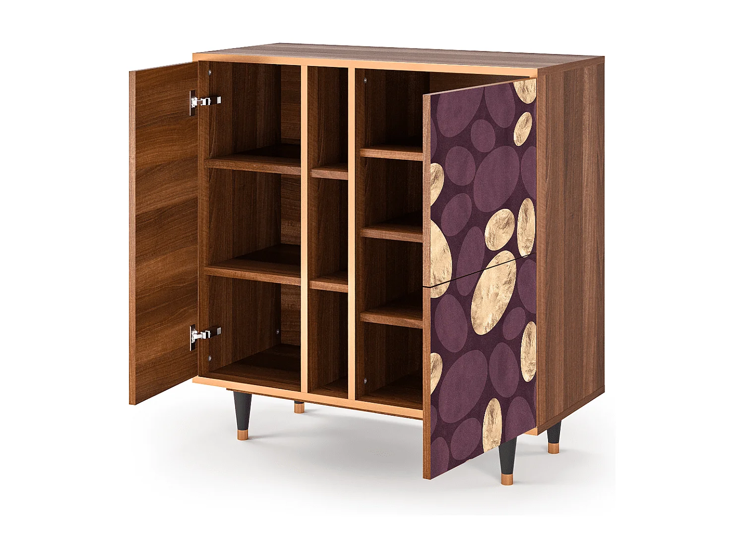 Kredens - 94х96х41 cm - BS5 - Fine Wine, Orzech