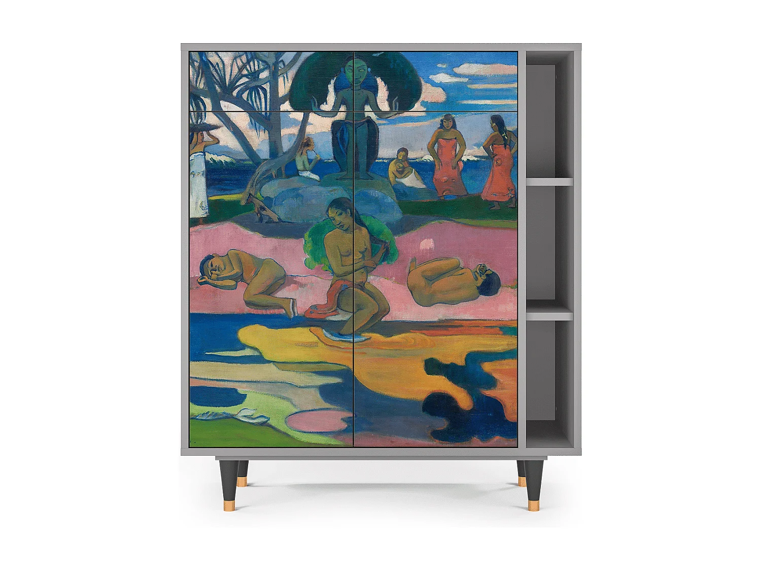 Sideboard - 96х110х41 cm - BS6 - Day of the God, Grau