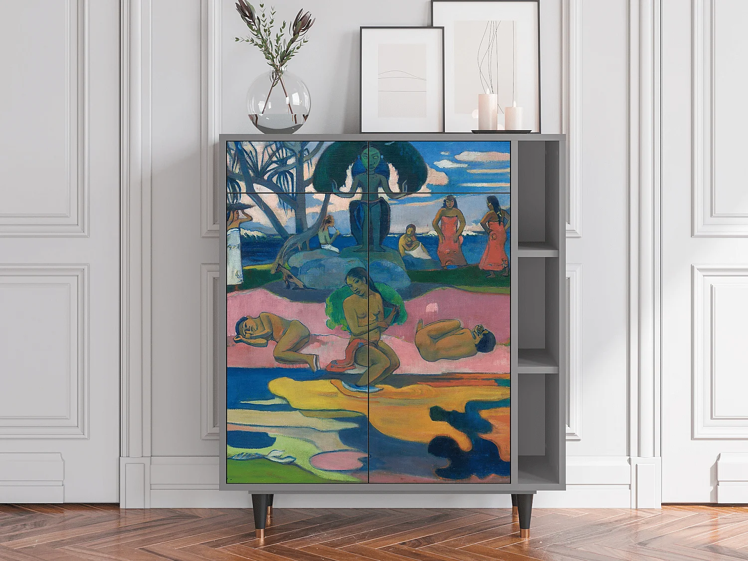 Credenza - 96х110х41 cm - BS6 - Day of the God, Grigio