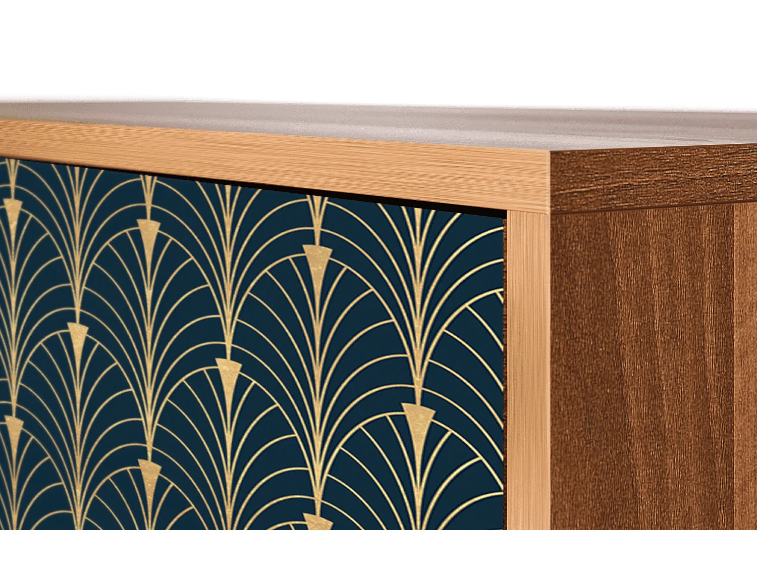 Buffet - 115х84х41 cm - S3 - Flower of the Nile, Noyer