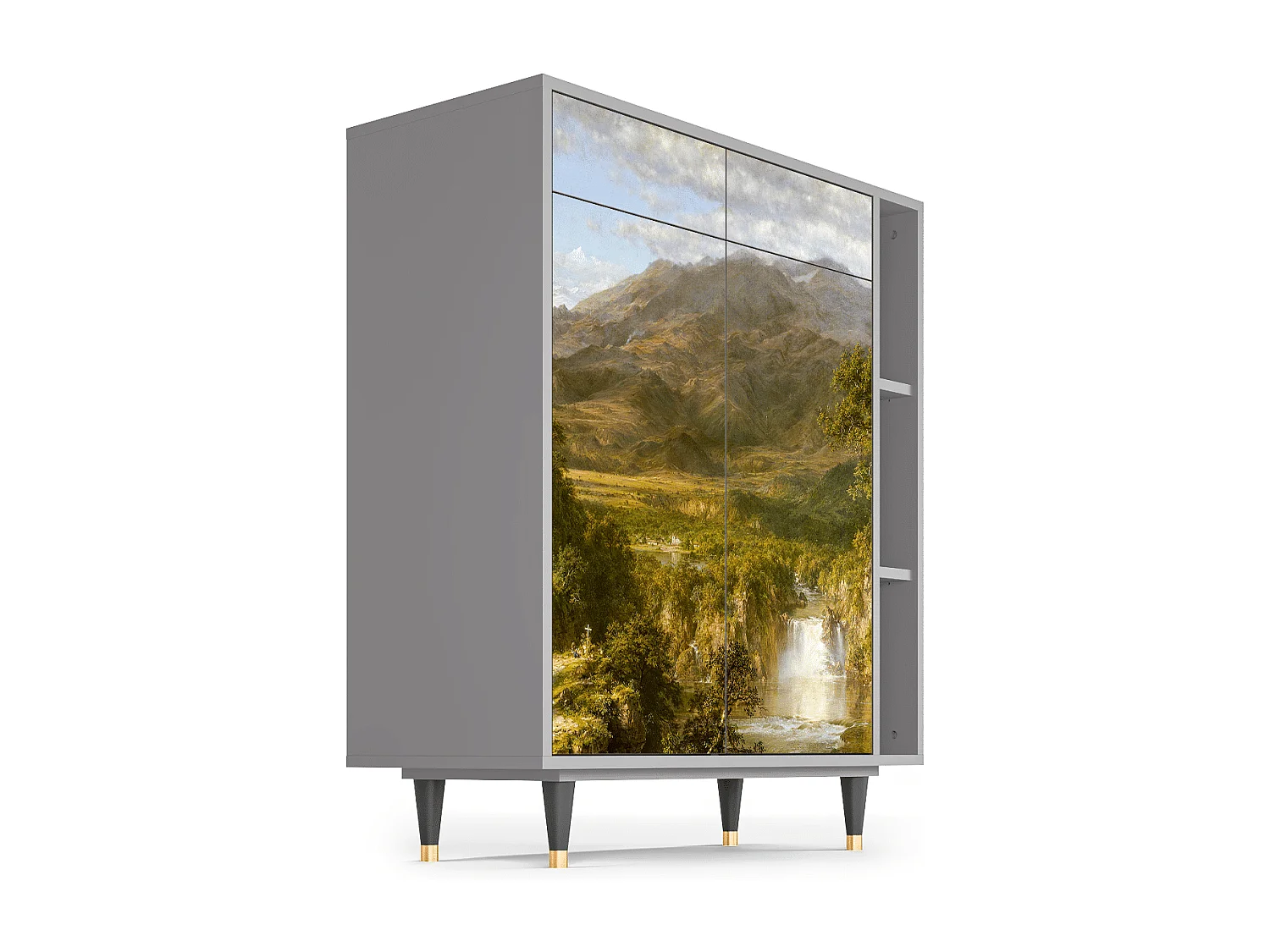 Buffet - 96х110х41 cm - BS6 - The Heart of the Andes , Gris