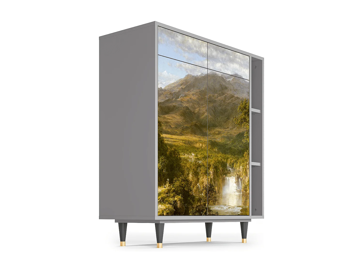 Buffet - 96х110х41 cm - BS6 - The Heart of the Andes , Gris