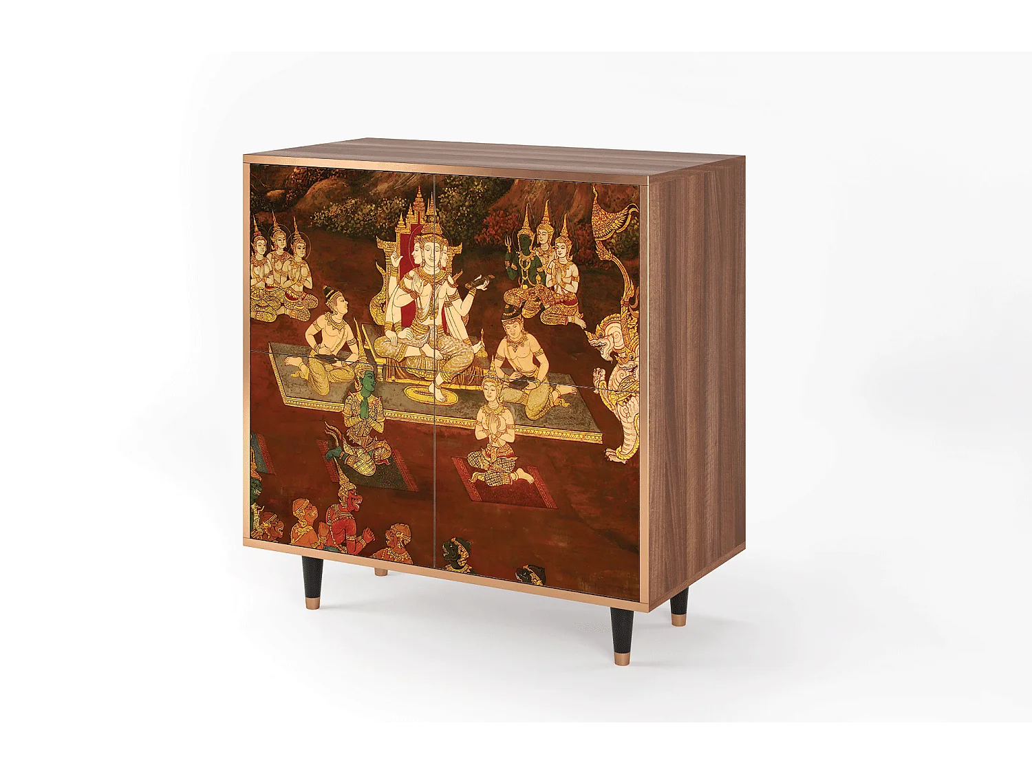 Buffet - 94x96x48 cm - BS3 - Malyavan, Noyer