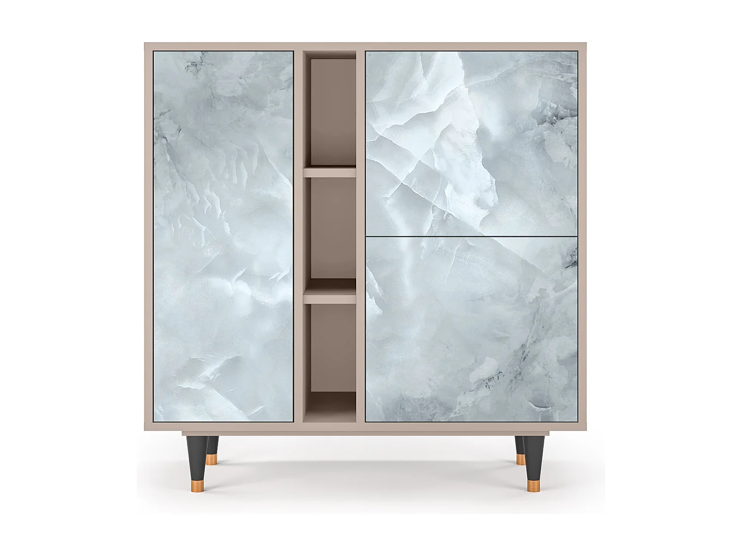 Buffet - 94х96х41 cm - BS5 - The Onyx, Latte