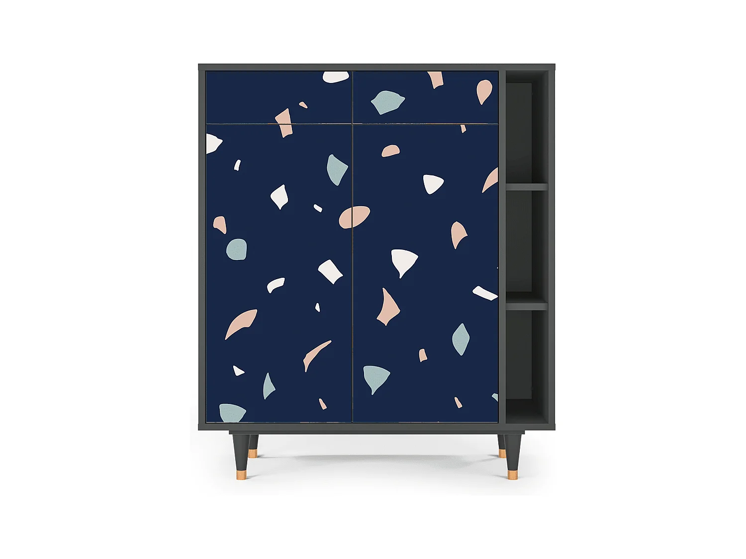 Sideboard - 96х110х41 cm - BS6 - Space Satellites, Anthrazit
