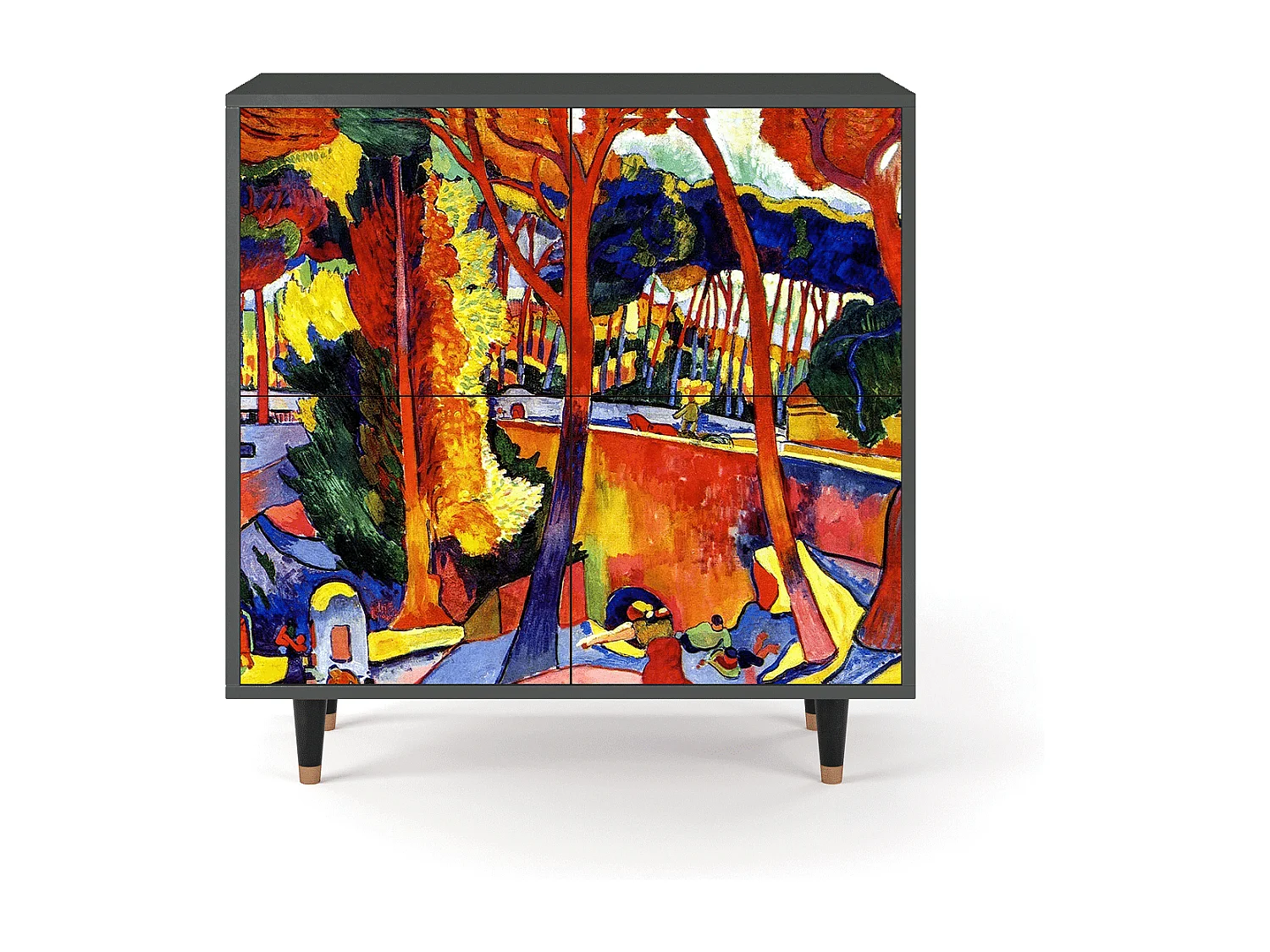 Sideboard - 94x96x48 cm - BS3 - The Turning Road, Anthrazit