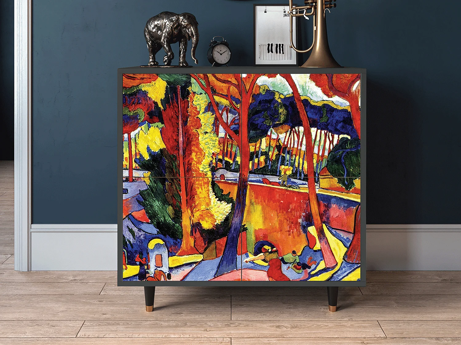 Buffet - 94x96x48 cm - BS3 - The Turning Road, Anthracite