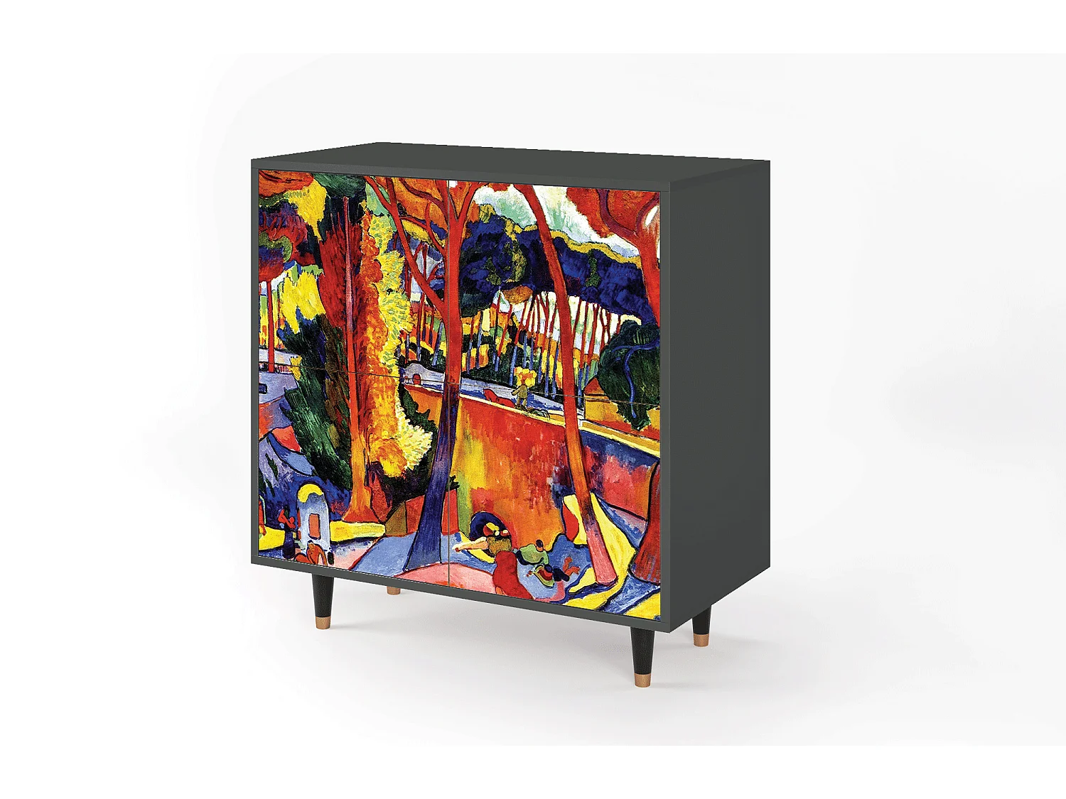 Buffet - 94x96x48 cm - BS3 - The Turning Road, Anthracite