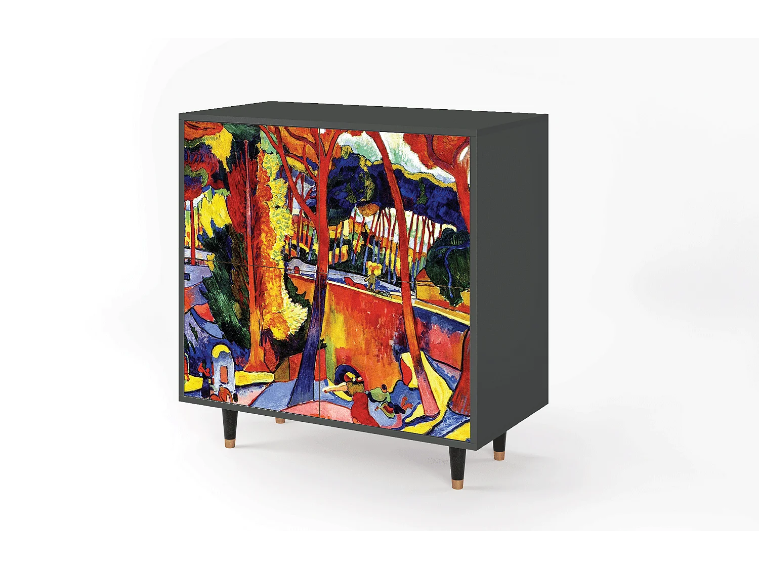 Buffet - 94x96x48 cm - BS3 - The Turning Road, Anthracite