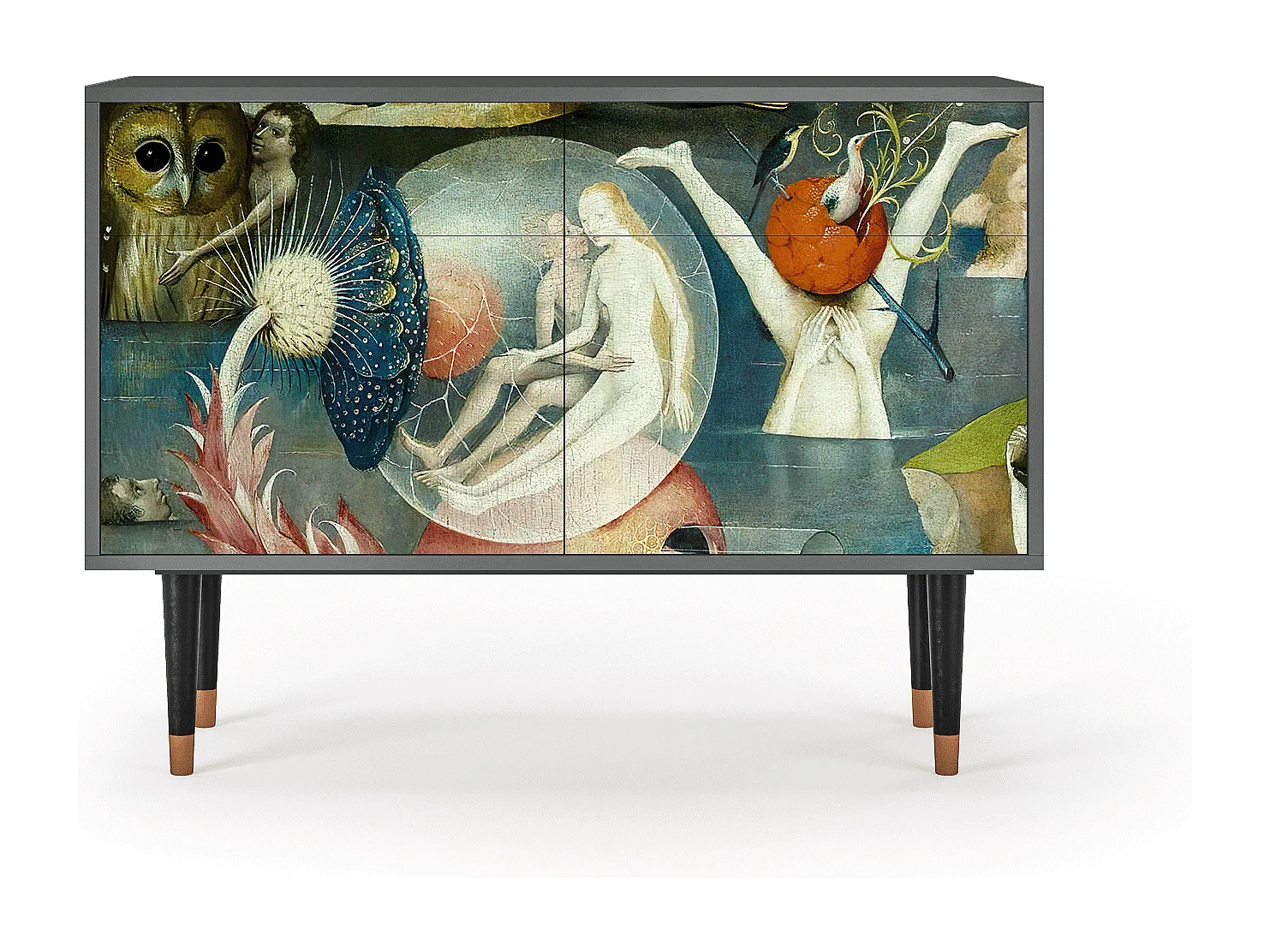 Kredens - 115x85x48 cm - BS4 - The Garden Of by Bosch, Antracyt
